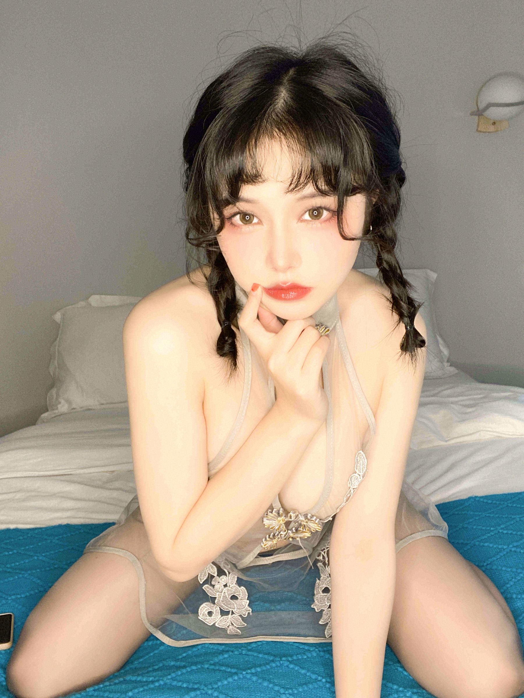图片[3] - 七月喵子 - 透明灰撕袜 [45P] - 机器猫次元 - 机器猫次元