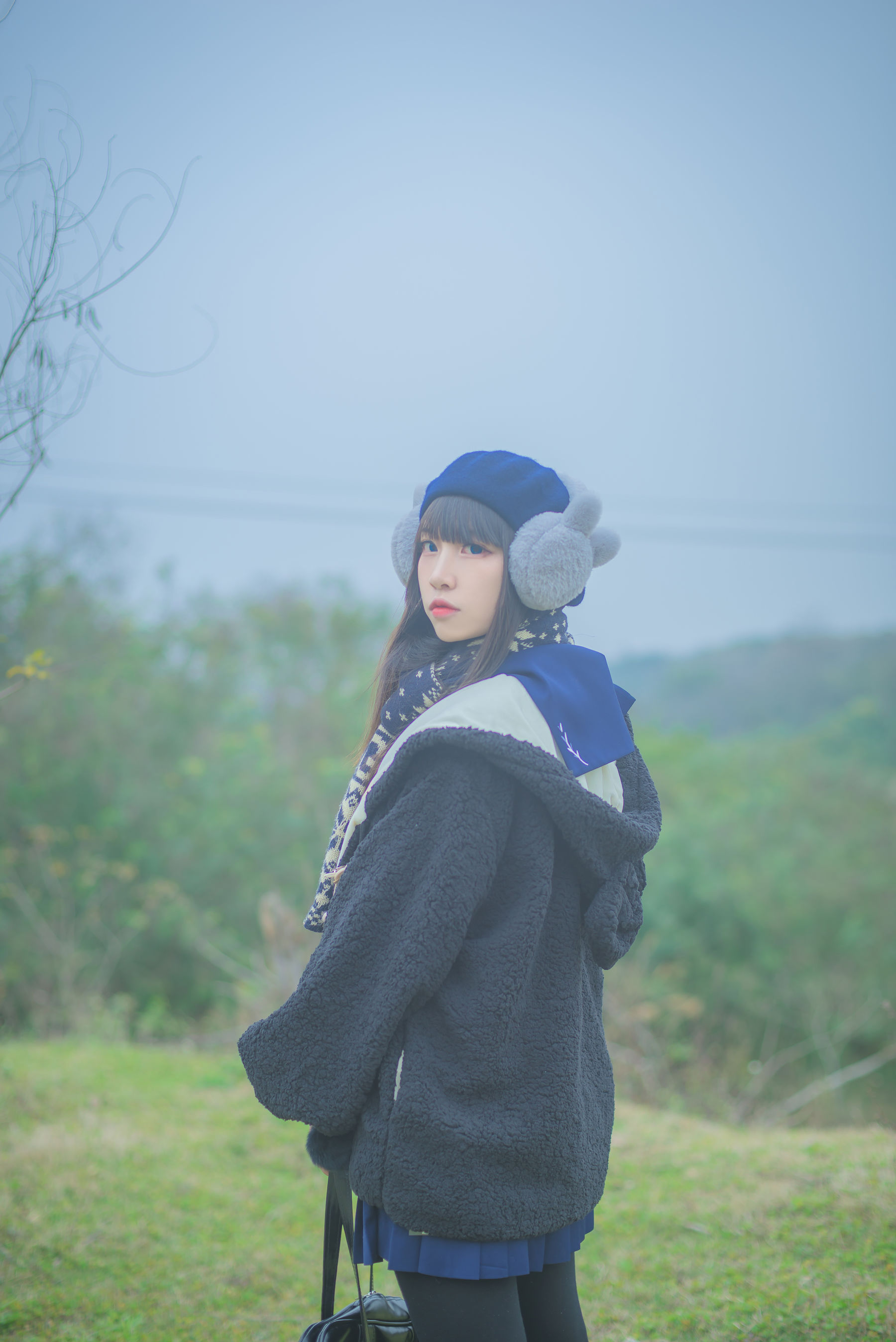图片[1] - 二佐Nisa - 初春外拍 [9P] - 机器猫次元 - 机器猫次元
