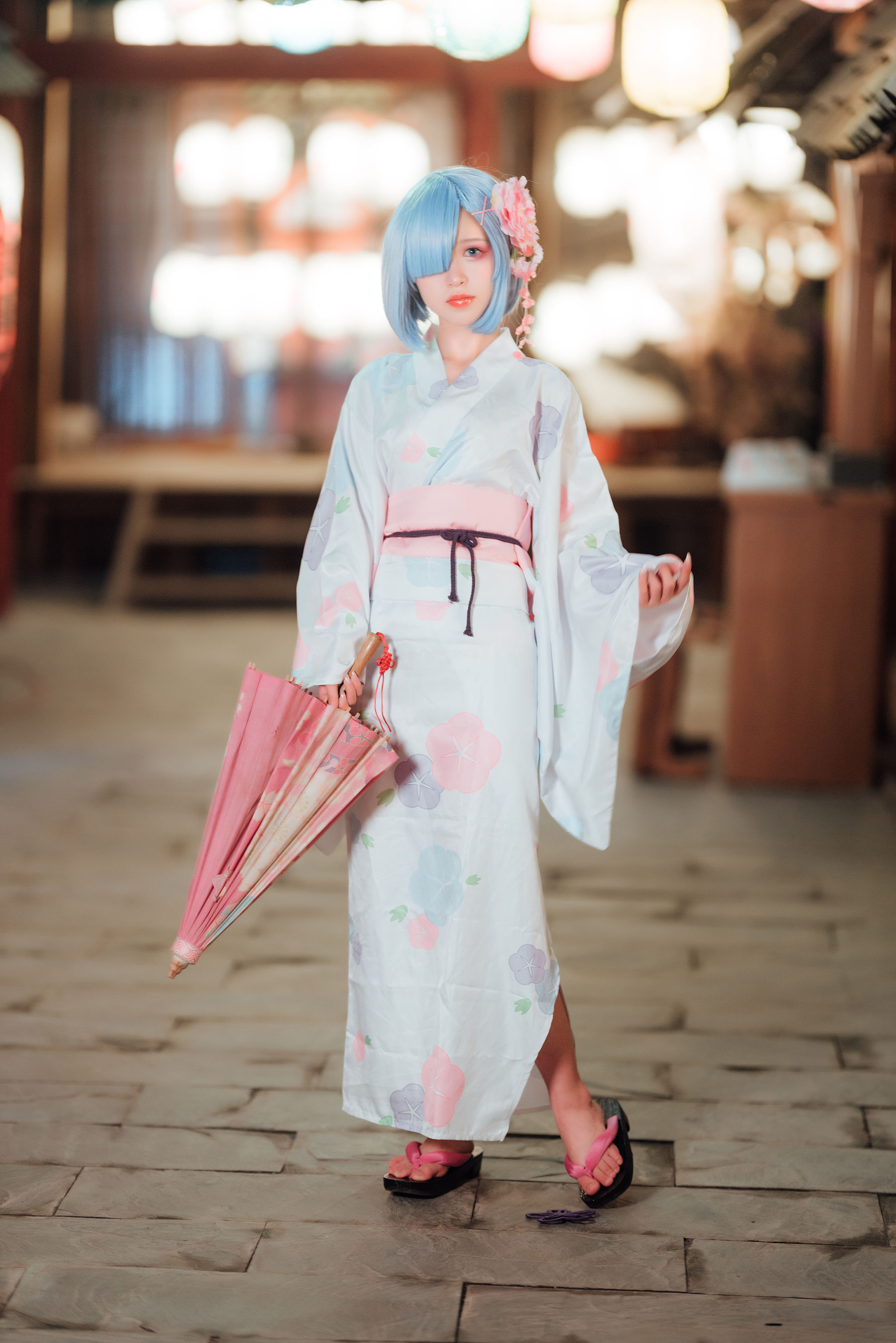 图片[4] - 晕崽Zz - 和服雷姆 [46P] - 机器猫次元 - 机器猫次元