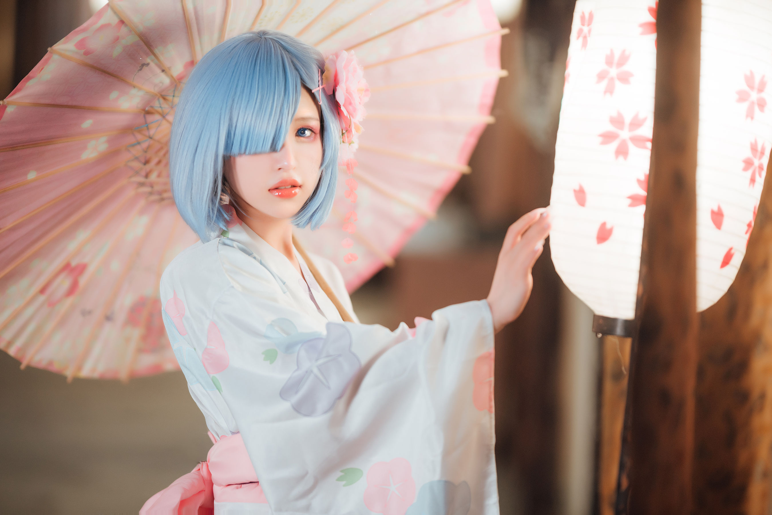 图片[3] - 晕崽Zz - 和服雷姆 [46P] - 机器猫次元 - 机器猫次元
