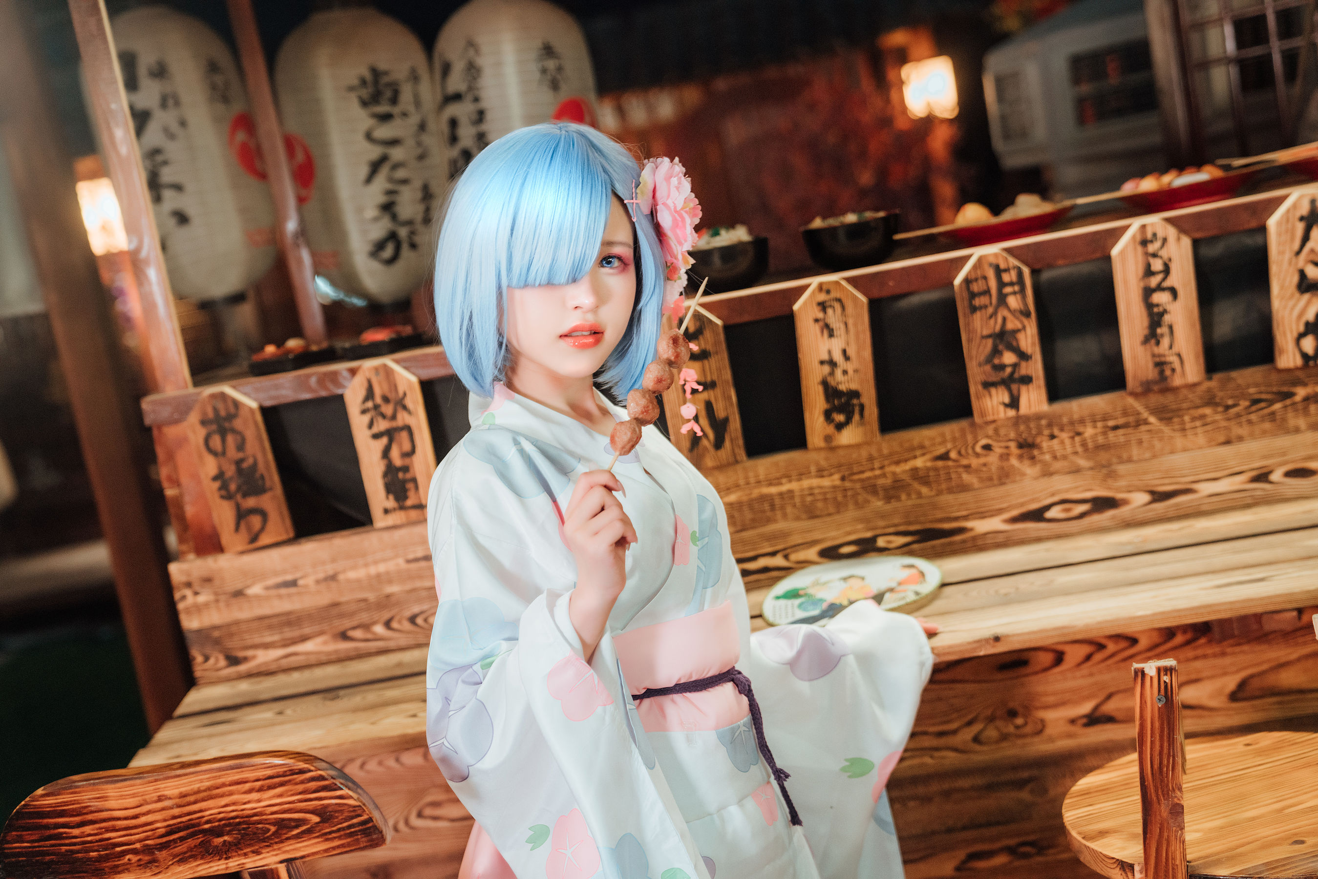 图片[8] - 晕崽Zz - 和服雷姆 [46P] - 机器猫次元 - 机器猫次元