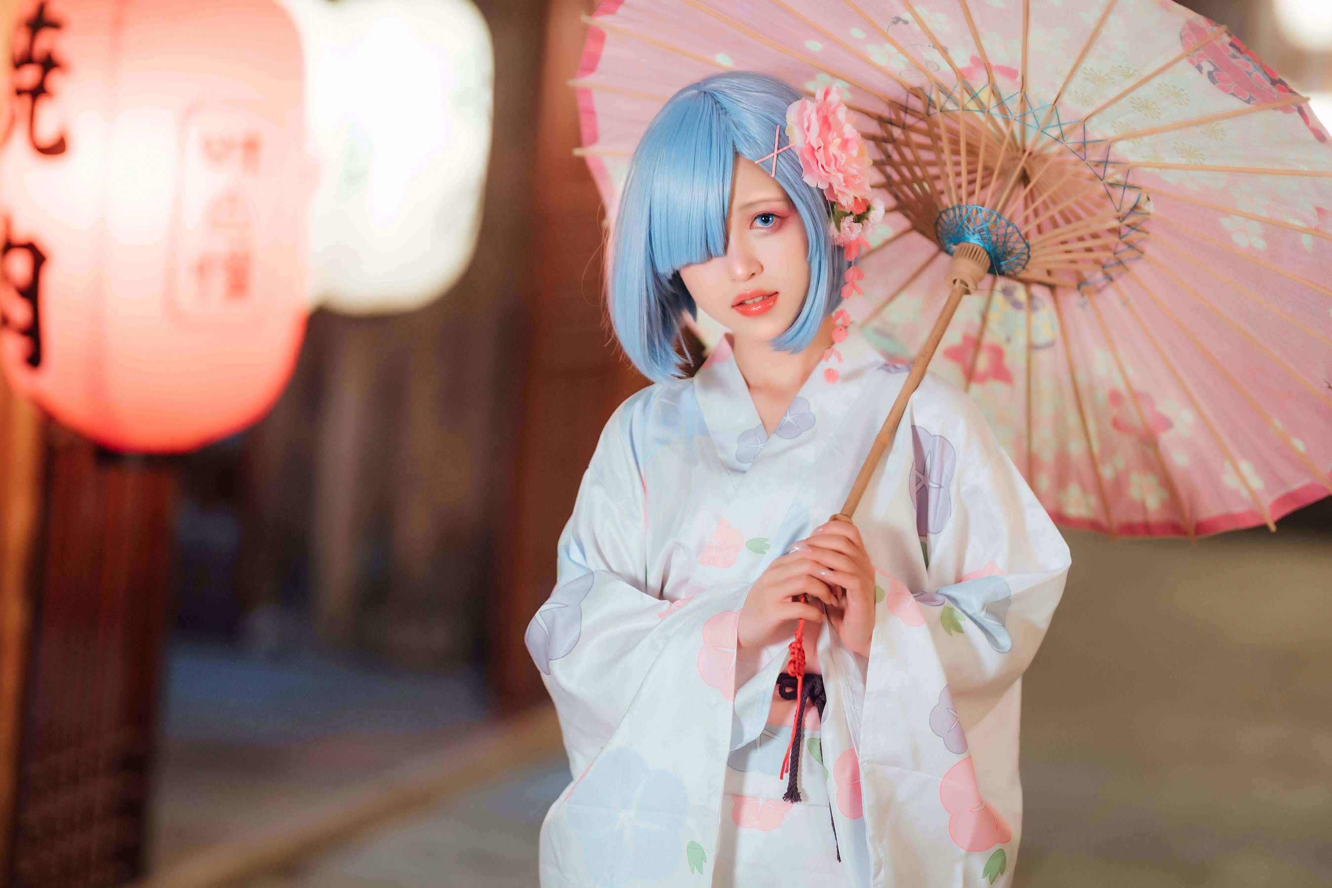 图片[2] - 晕崽Zz - 和服雷姆 [46P] - 机器猫次元 - 机器猫次元