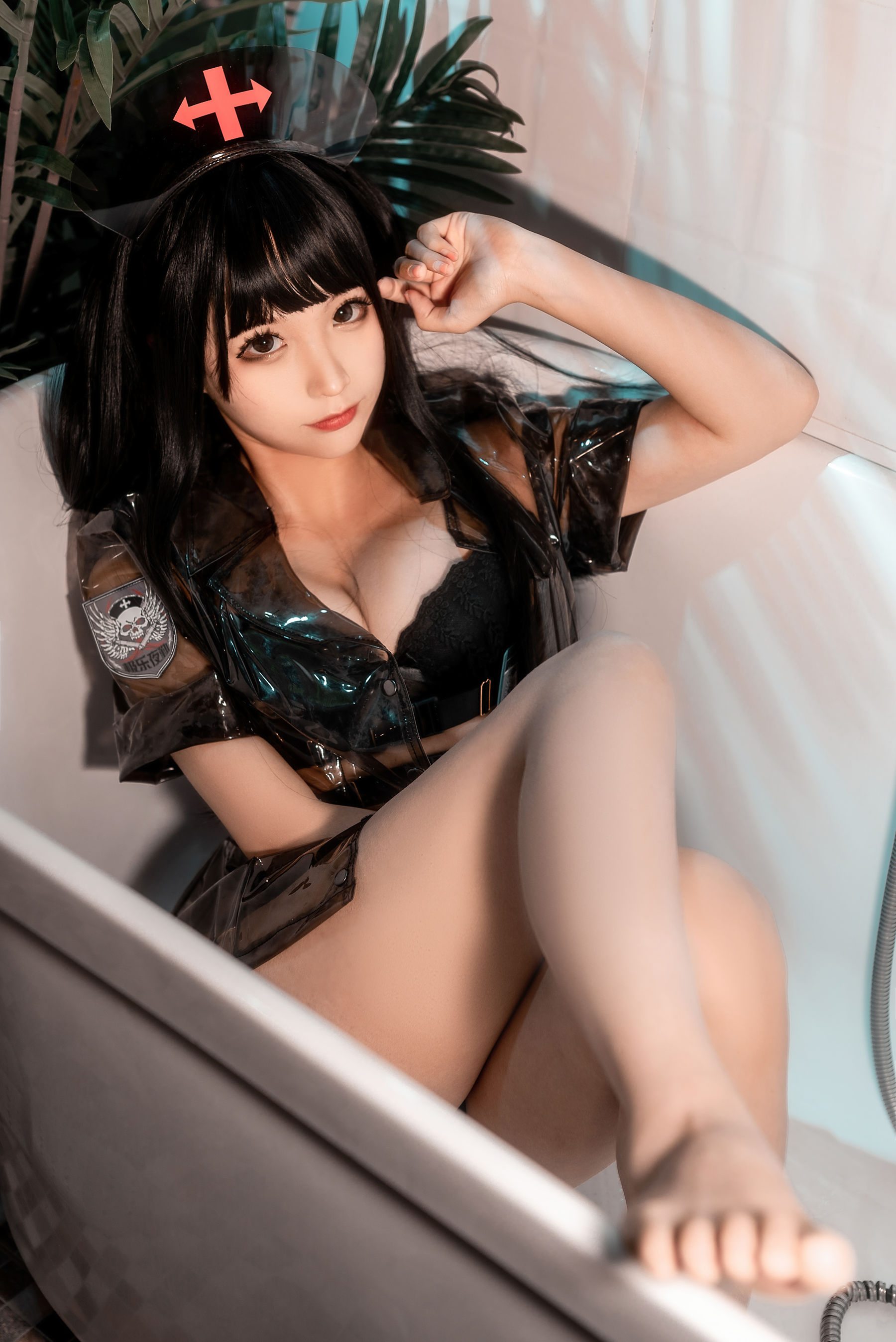 图片[5] - 蠢沫沫 - 胶衣护士 黑 [40P] - 机器猫次元 - 机器猫次元