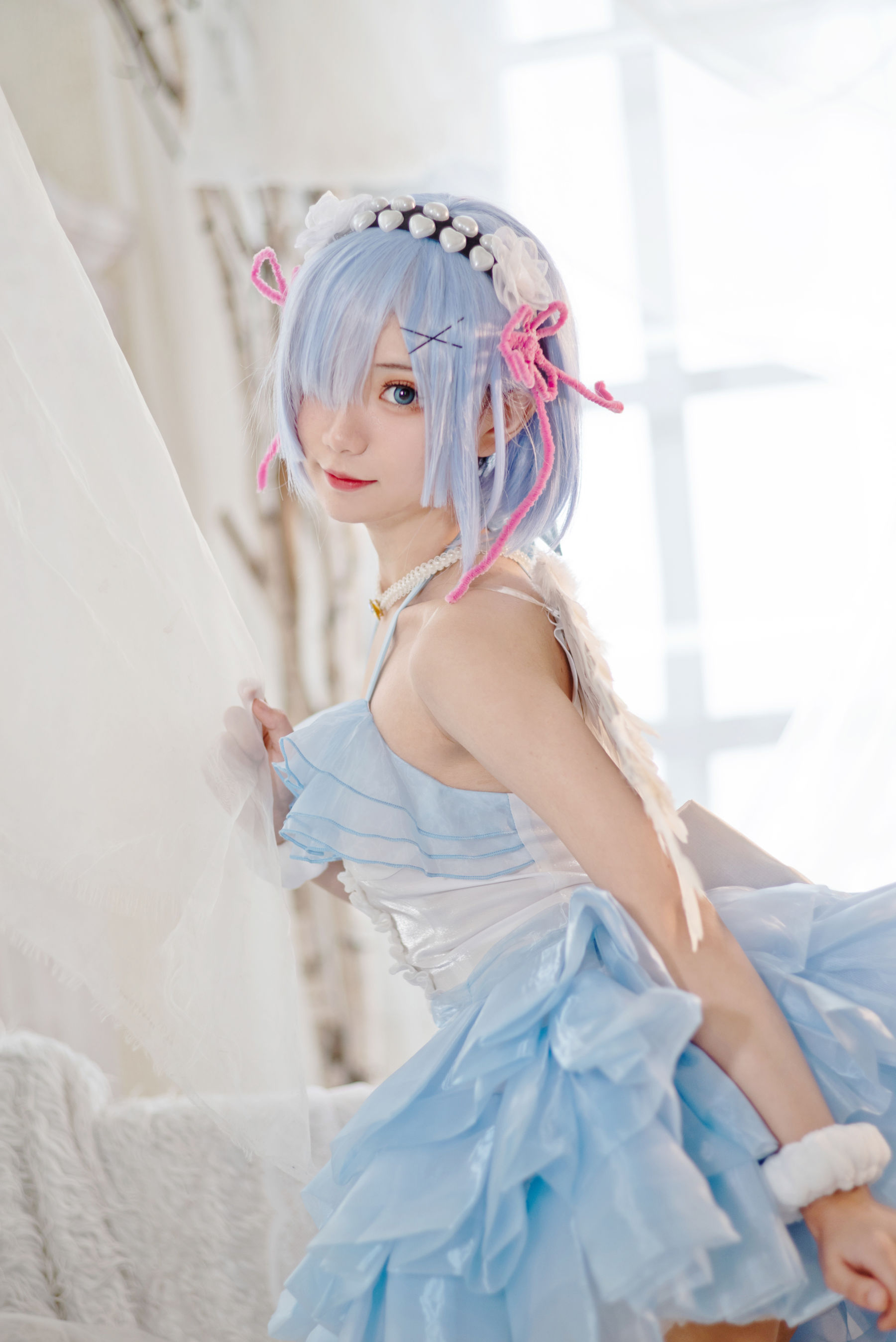 图片[4] - 花柒Hana - 蕾姆天使 [19P] - 机器猫次元 - 机器猫次元