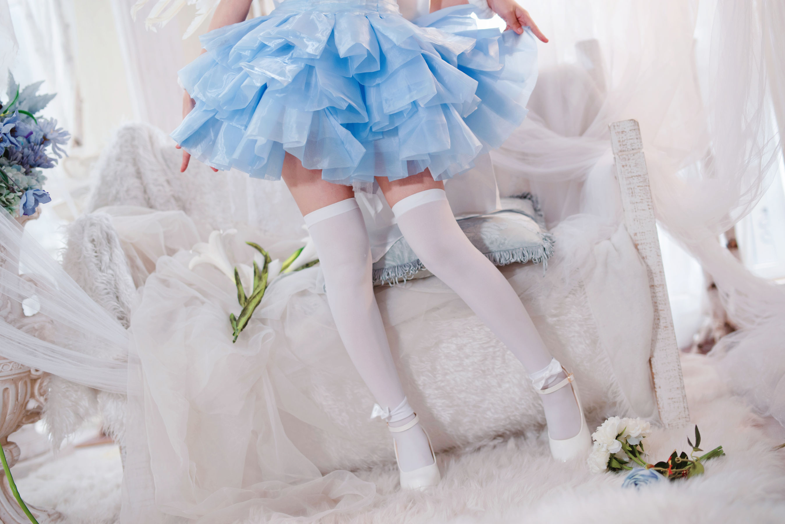 图片[1] - 花柒Hana - 蕾姆天使 [19P] - 机器猫次元 - 机器猫次元