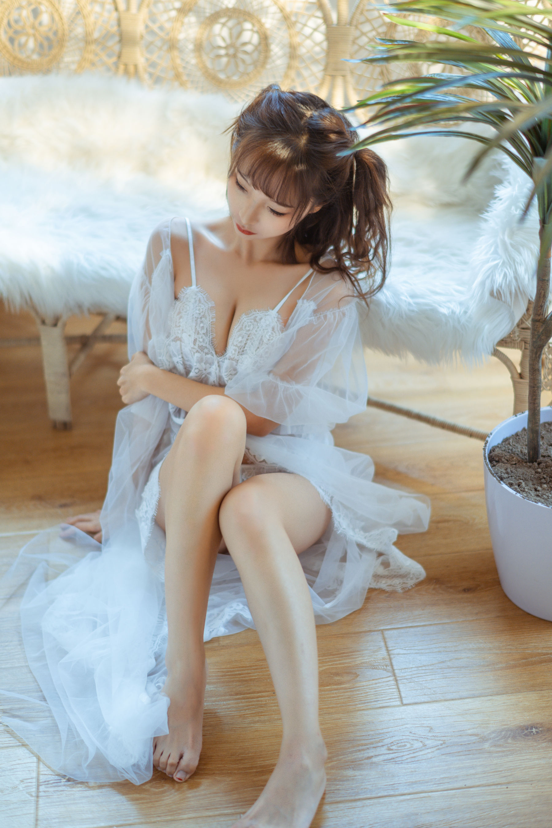 图片[2] - 蠢沫沫 - 蕾丝睡衣 [31P] - 机器猫次元 - 机器猫次元