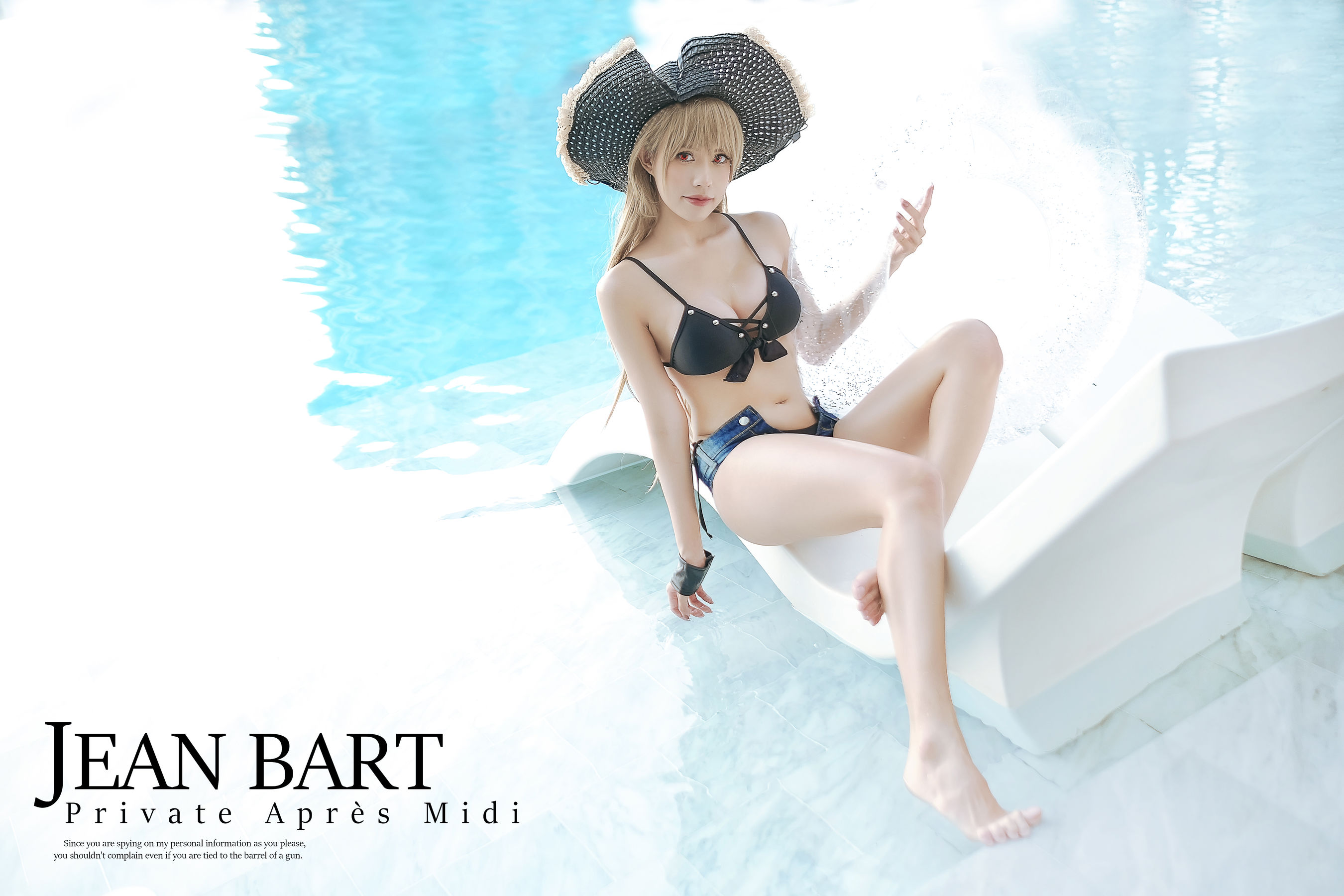 图片[1] - PingPing - Jean Bart Swimsuit [12P] - 机器猫次元 - 机器猫次元