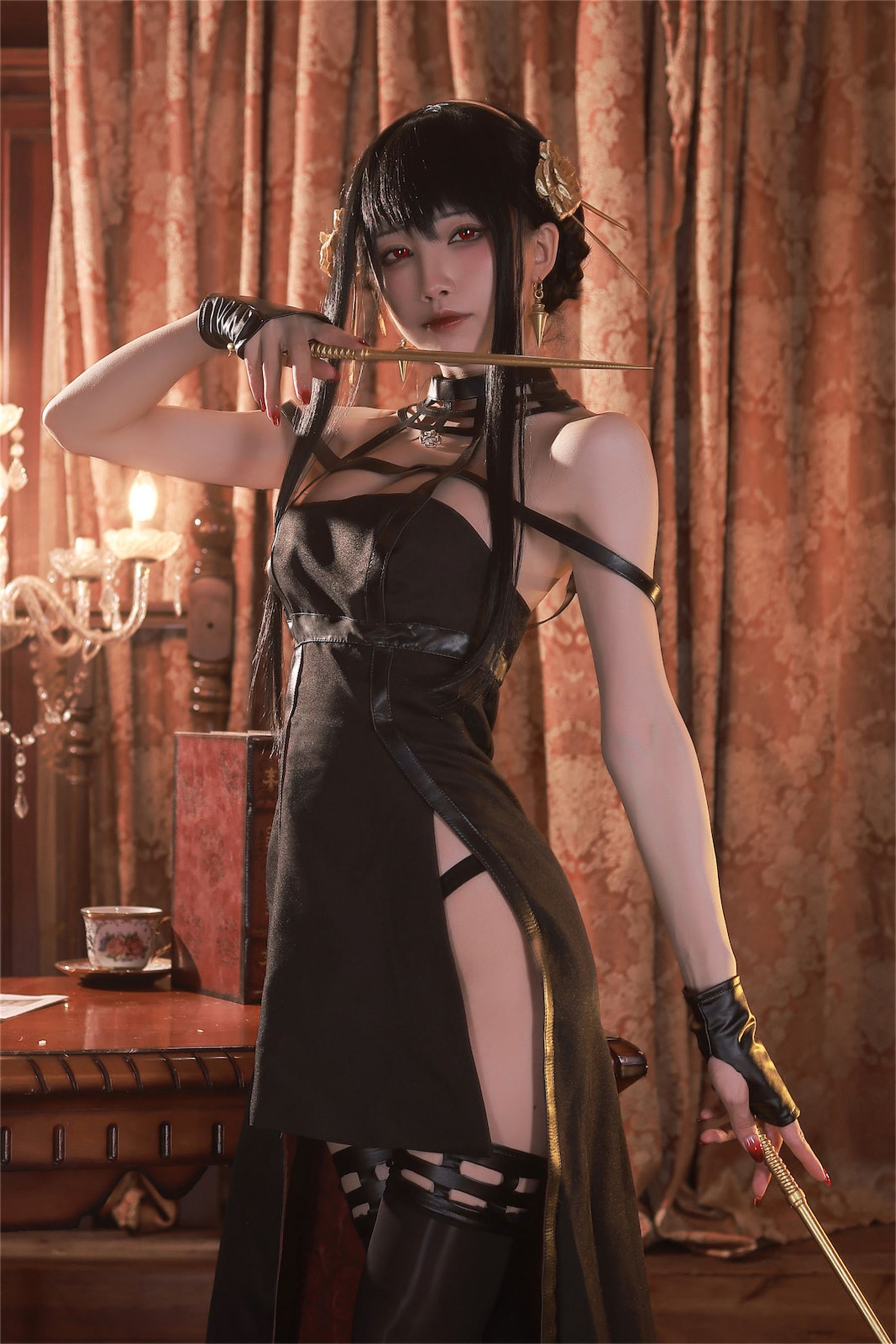 图片[1] - 水淼aqua - 约尔 黑礼服 [64P] - 机器猫次元 - 机器猫次元