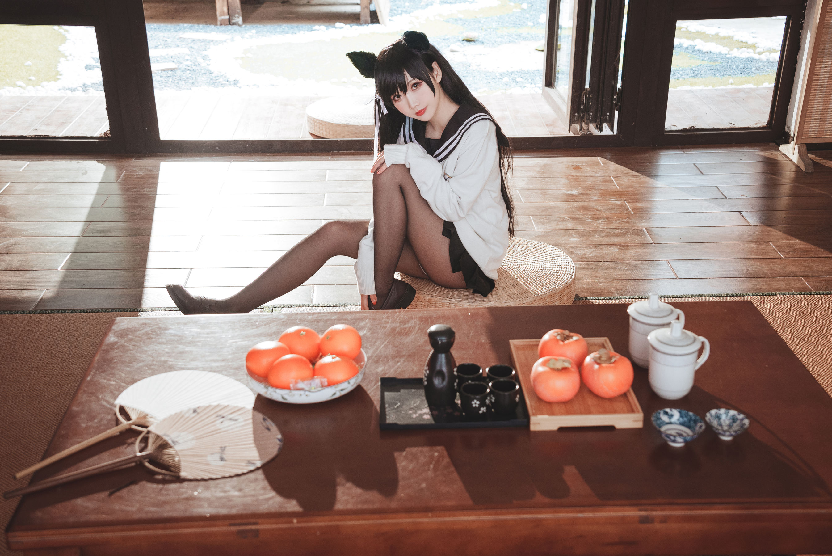 图片[2] - 面饼仙儿 - 爱宕JK2 [47P] - 机器猫次元 - 机器猫次元
