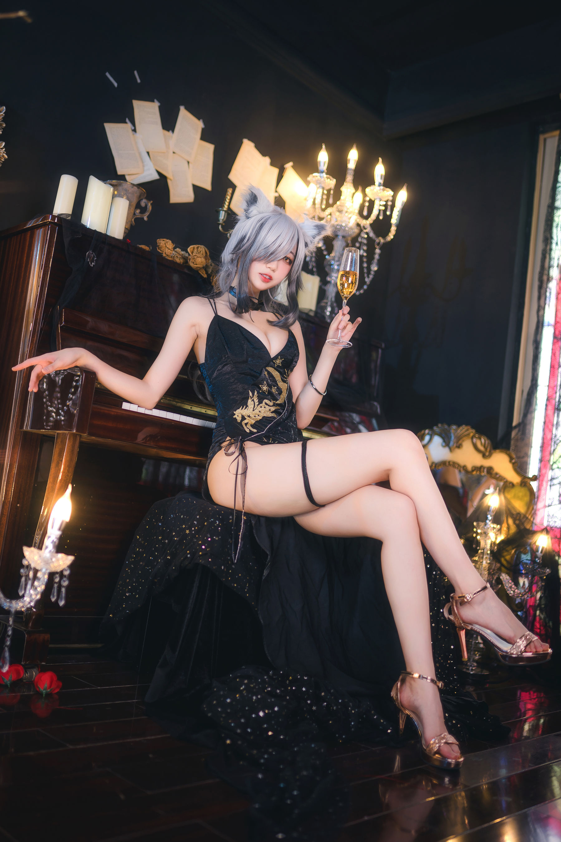 图片[1] - 周叽是可爱兔兔 - 礼服 [24P] - 机器猫次元 - 机器猫次元