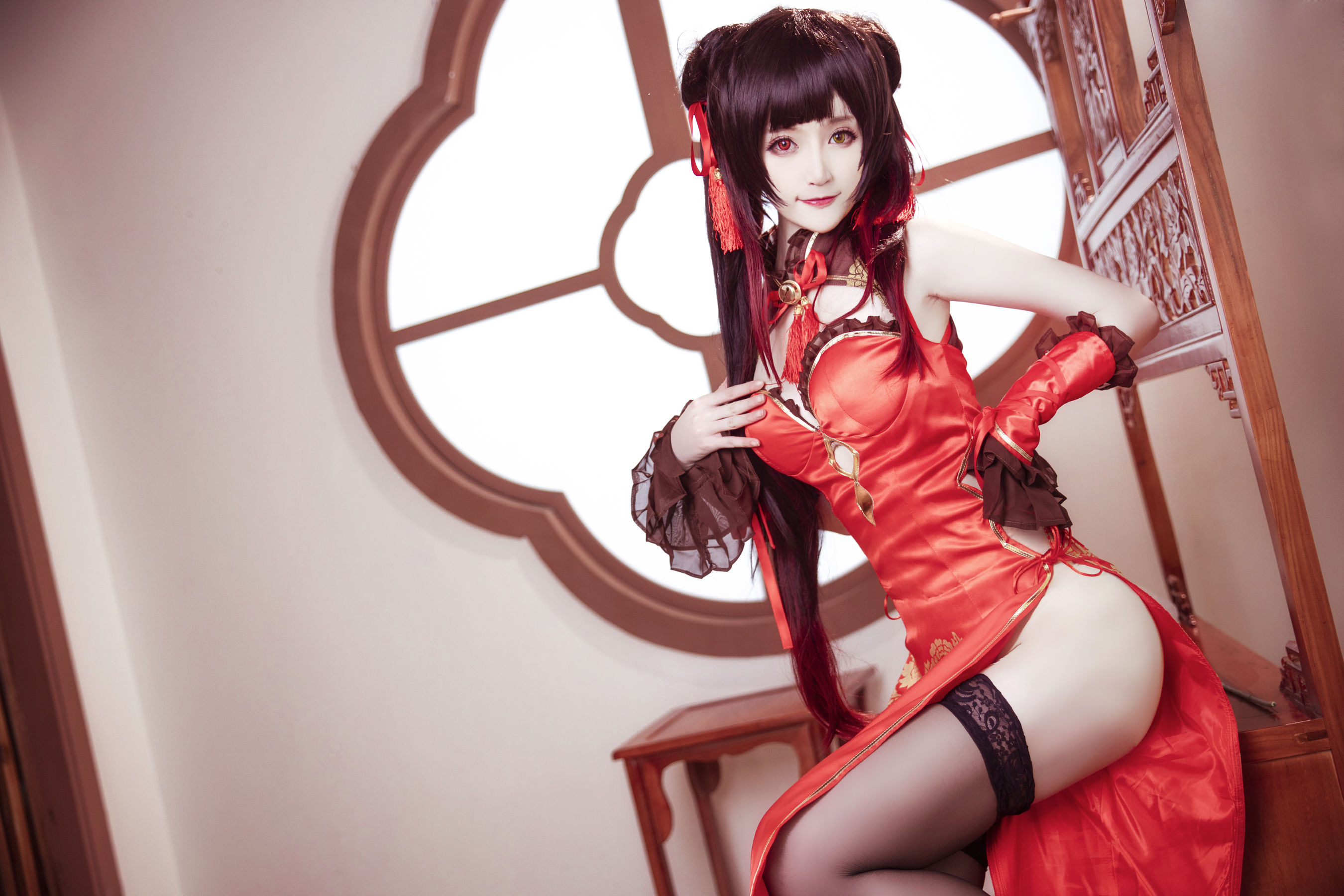 图片[2] - yui金鱼 - 时崎狂三 旗袍 [8P] - 机器猫次元 - 机器猫次元