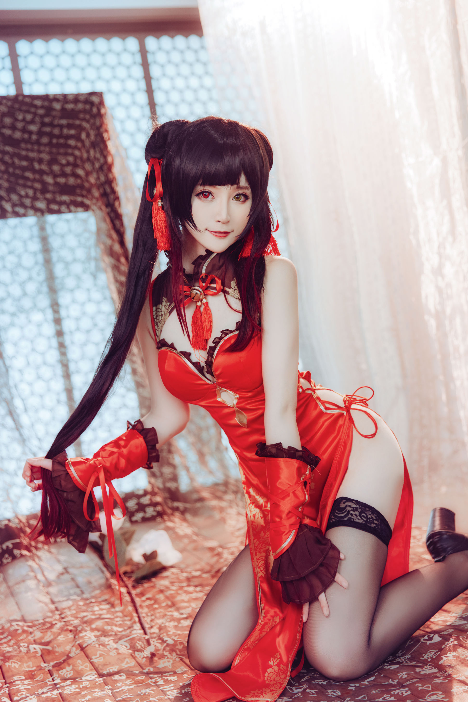 图片[3] - yui金鱼 - 时崎狂三 旗袍 [8P] - 机器猫次元 - 机器猫次元