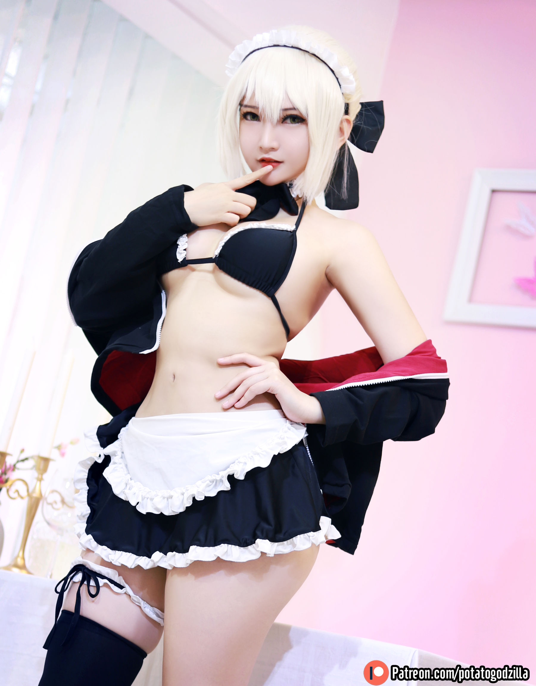 图片[8] - Potato Godzilla - Saber Alter Maid [42P] - 机器猫次元 - 机器猫次元