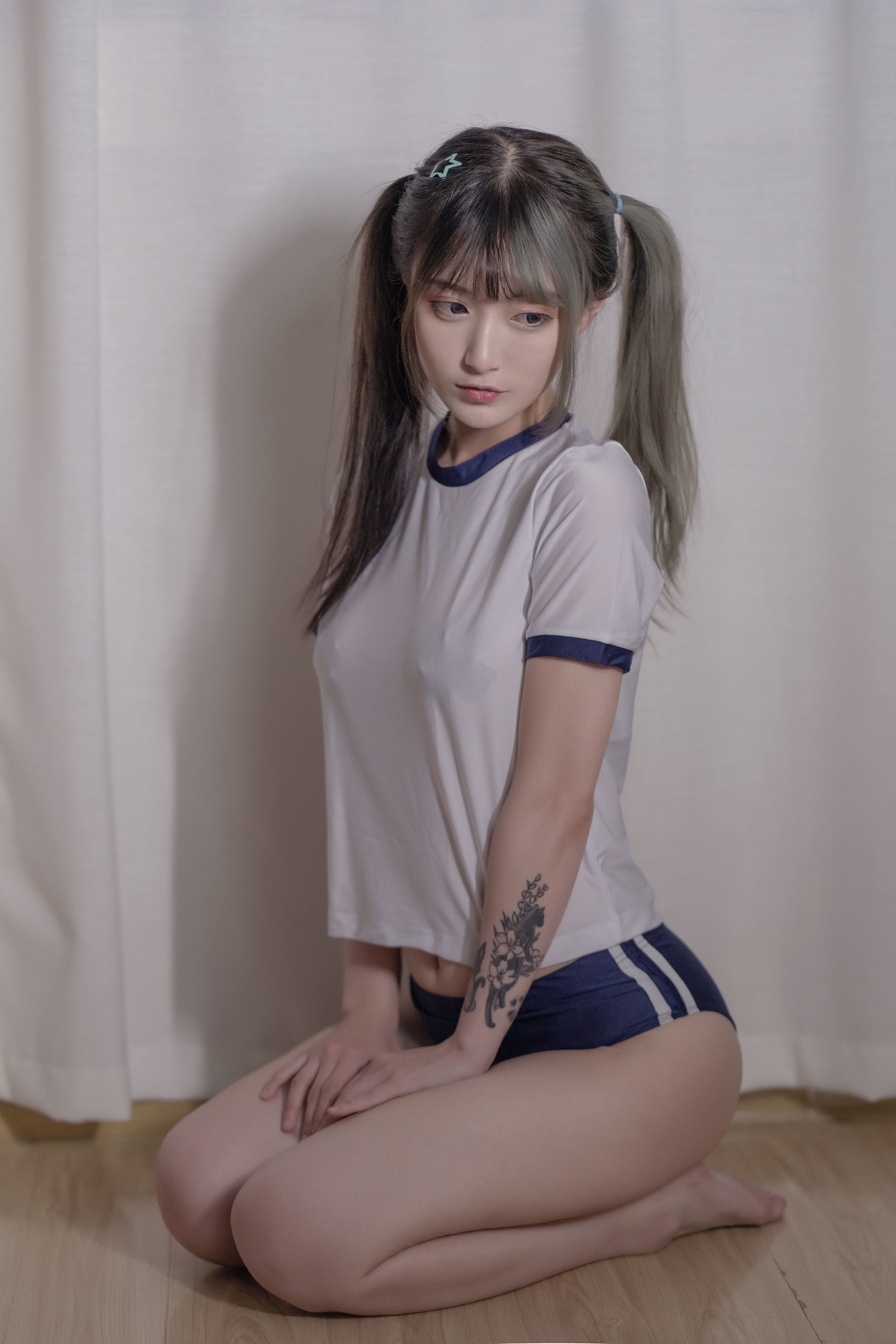 图片[7] - 铁板烧鬼舞w - 体操服 [18P] - 机器猫次元 - 机器猫次元