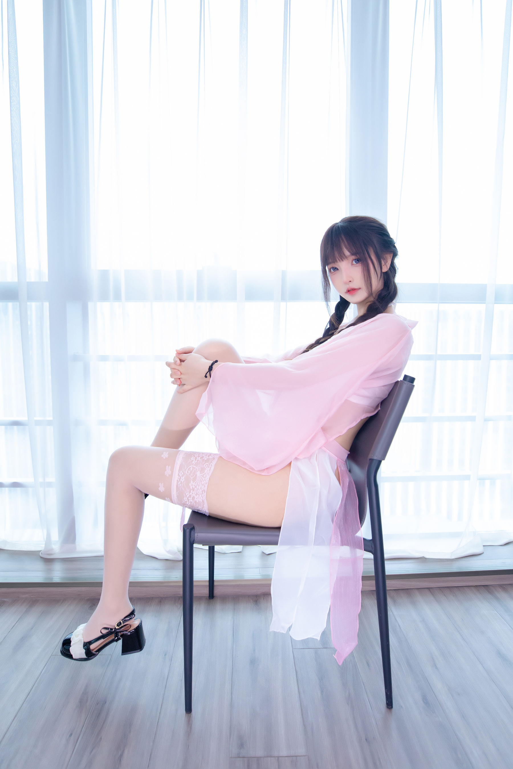 图片[1] - 萝莉神楽板真冬 之桃花潭水 [75P] - 机器猫次元 - 机器猫次元
