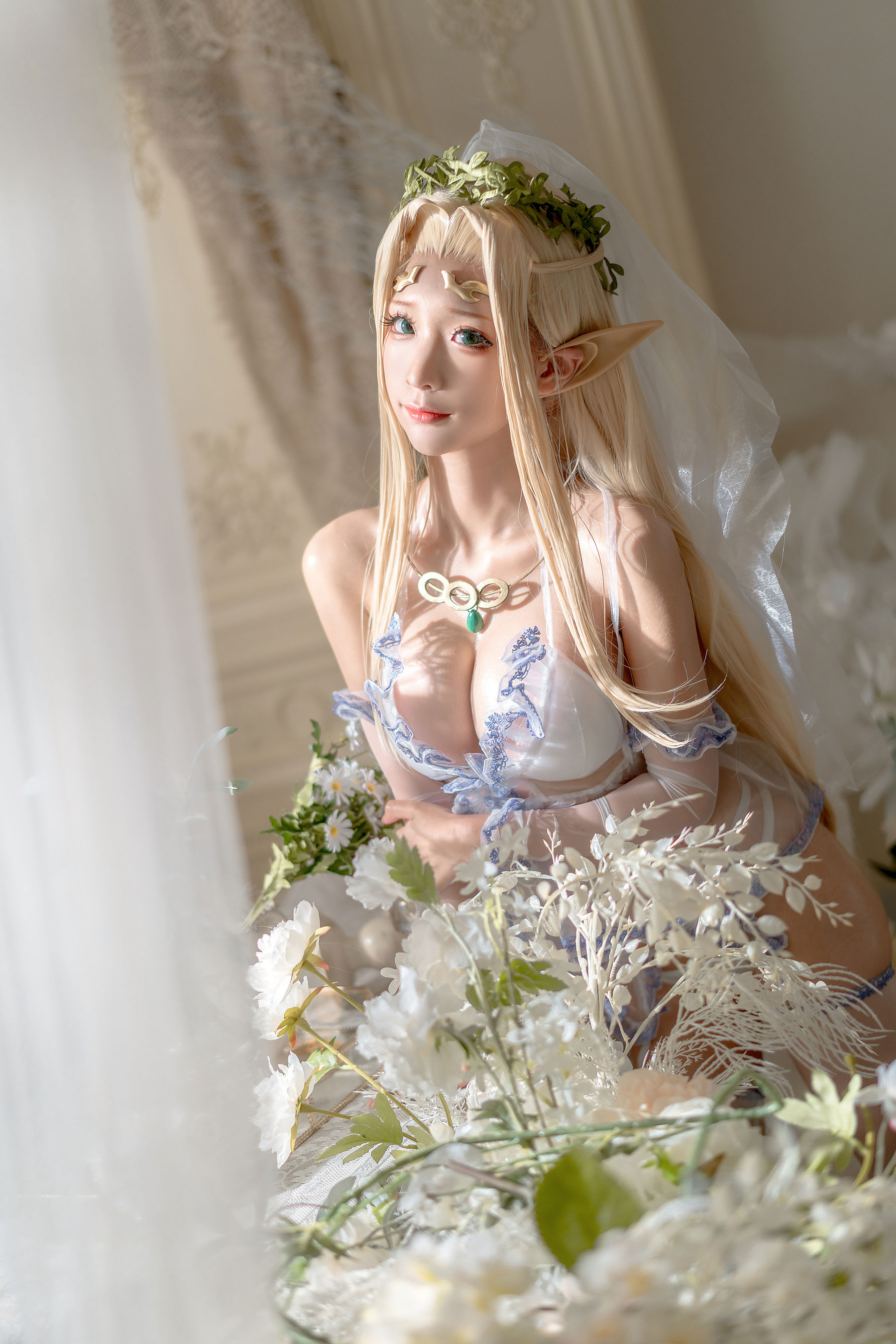 图片[4] - 蠢沫沫 - 白精灵 婚纱 [60P] - 机器猫次元 - 机器猫次元