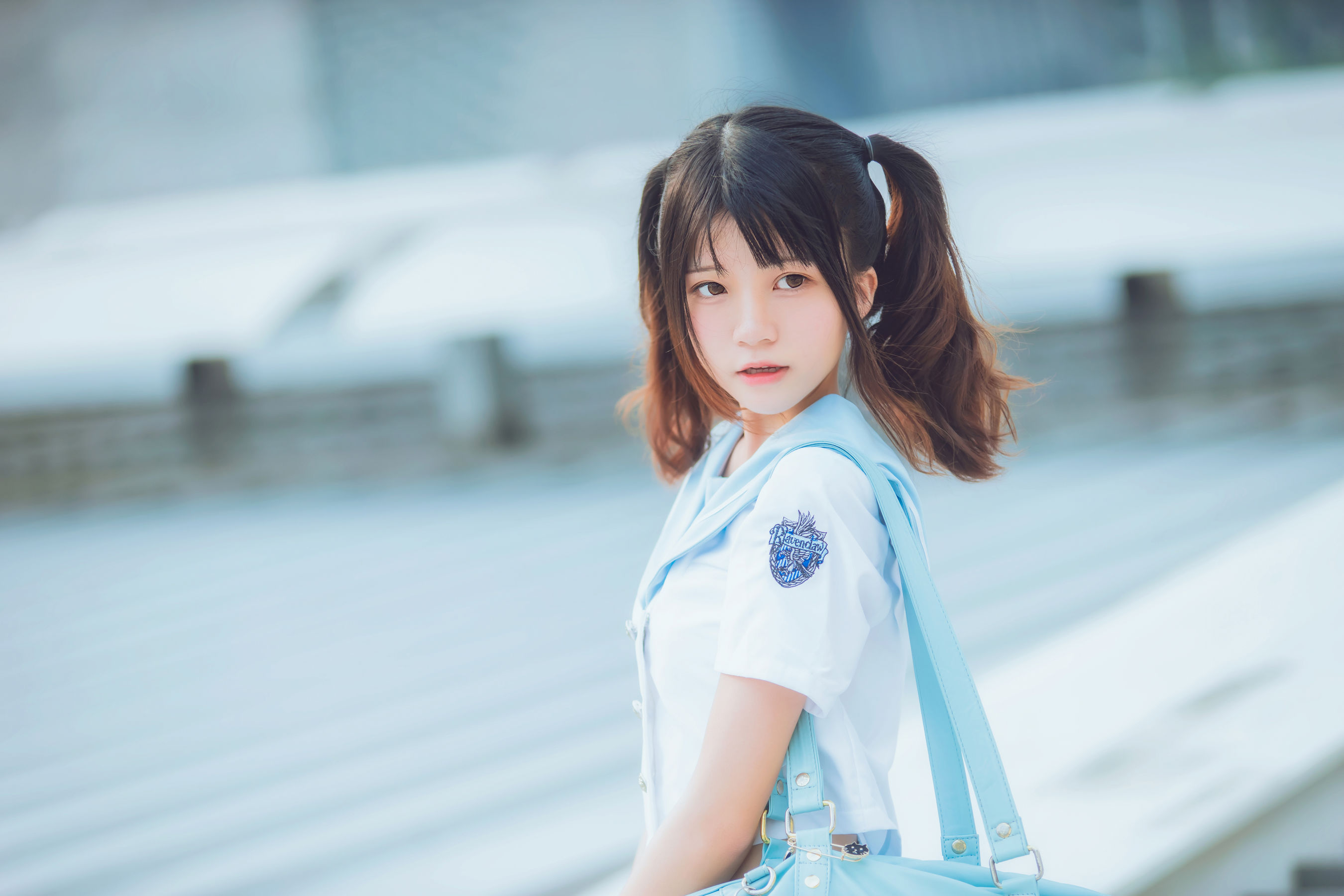 图片[1] - 桜桃喵 - 少女之微风轻轻起 [19P] - 机器猫次元 - 机器猫次元