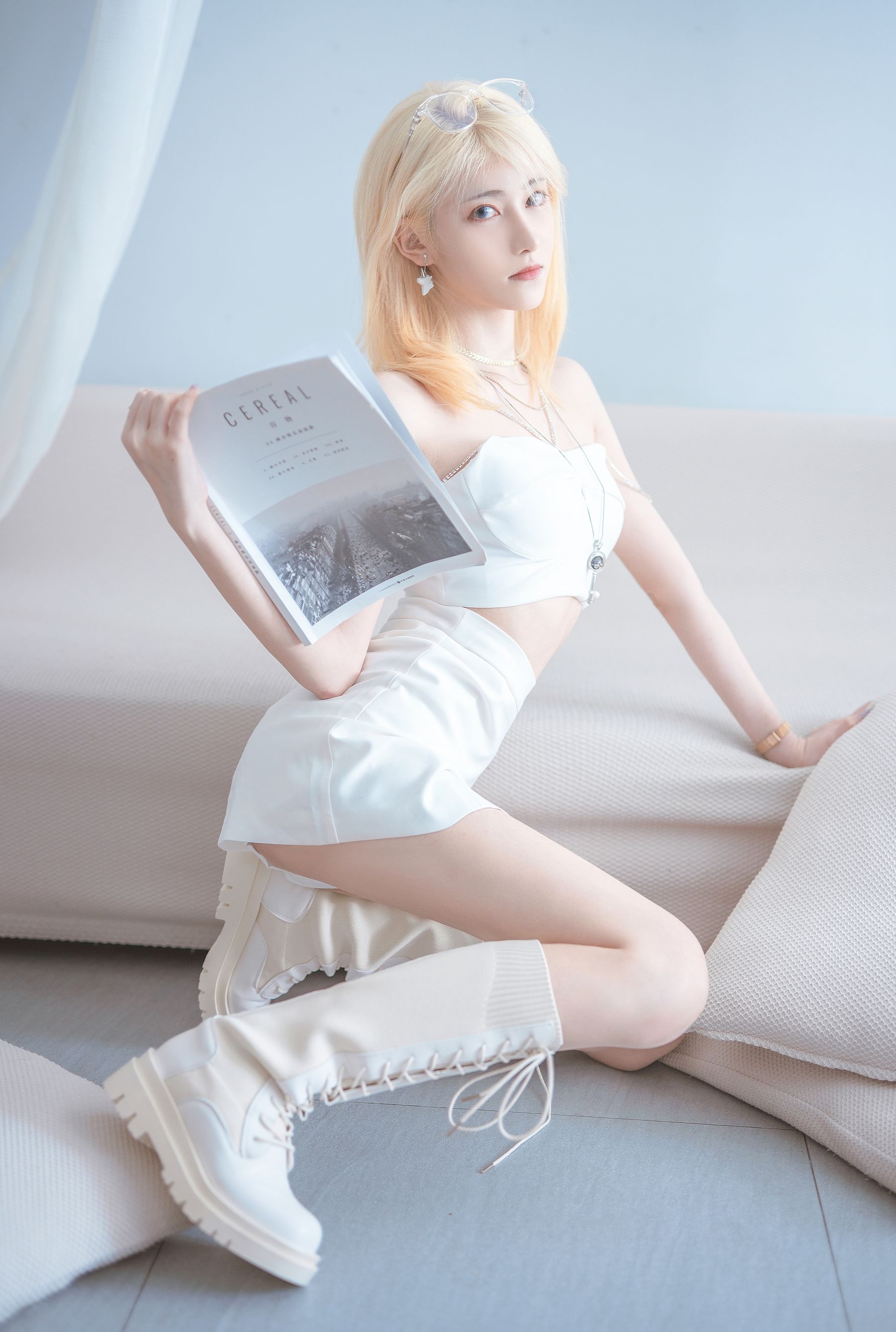 图片[1] - 南桃Momoko - 白色制服 [9P] - 机器猫次元 - 机器猫次元