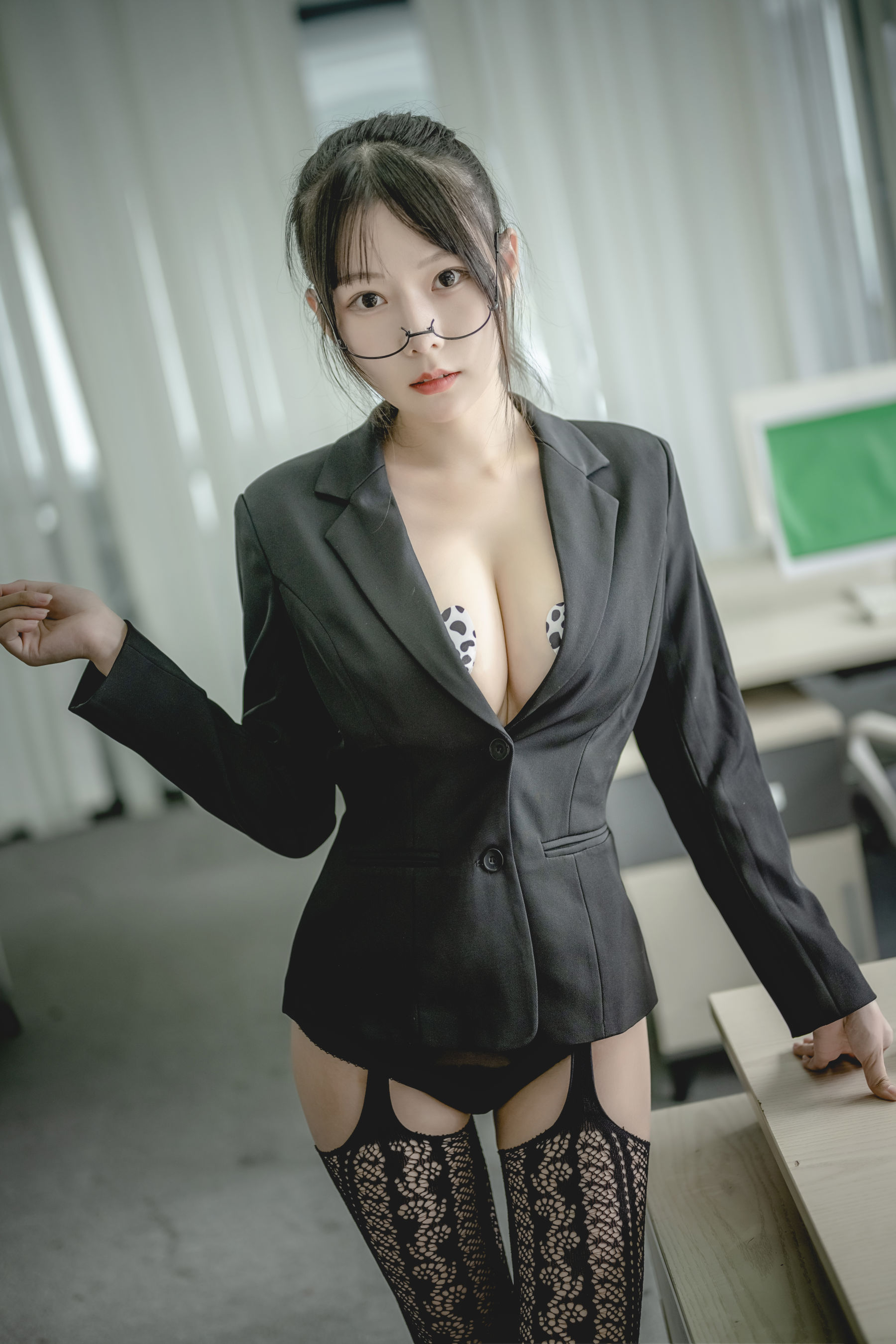 图片[4] - 香草喵露露 - 黑色西装 [62P] - 机器猫次元 - 机器猫次元