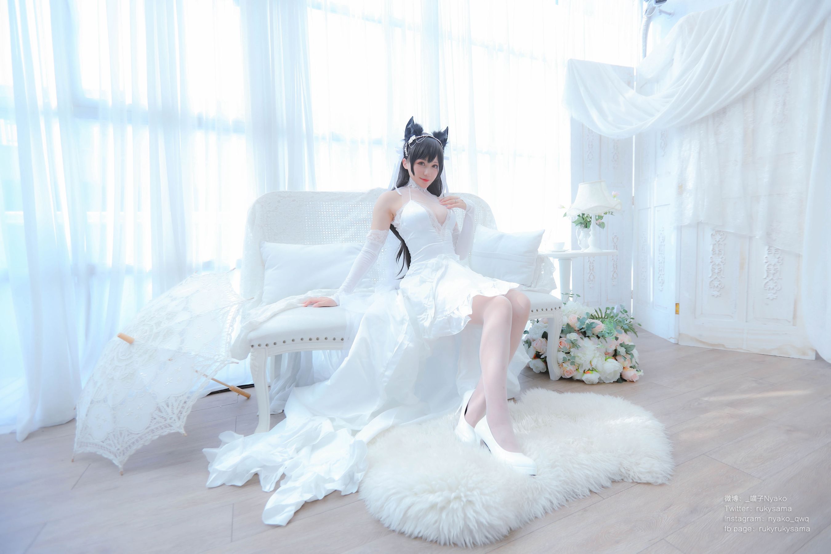 图片[2] - Nyako喵子 - 爱宕婚纱 [62P] - 机器猫次元 - 机器猫次元