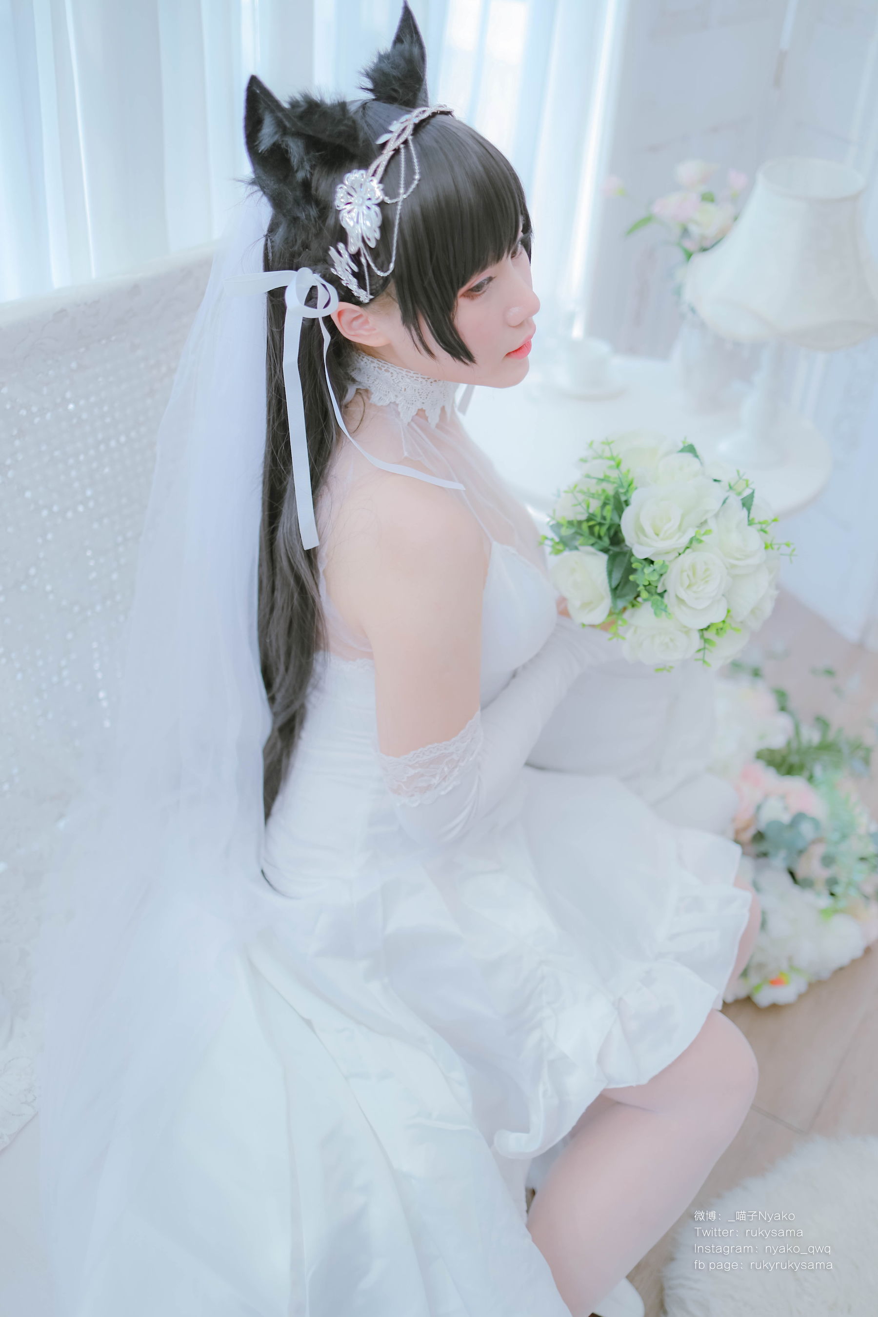 图片[8] - Nyako喵子 - 爱宕婚纱 [62P] - 机器猫次元 - 机器猫次元