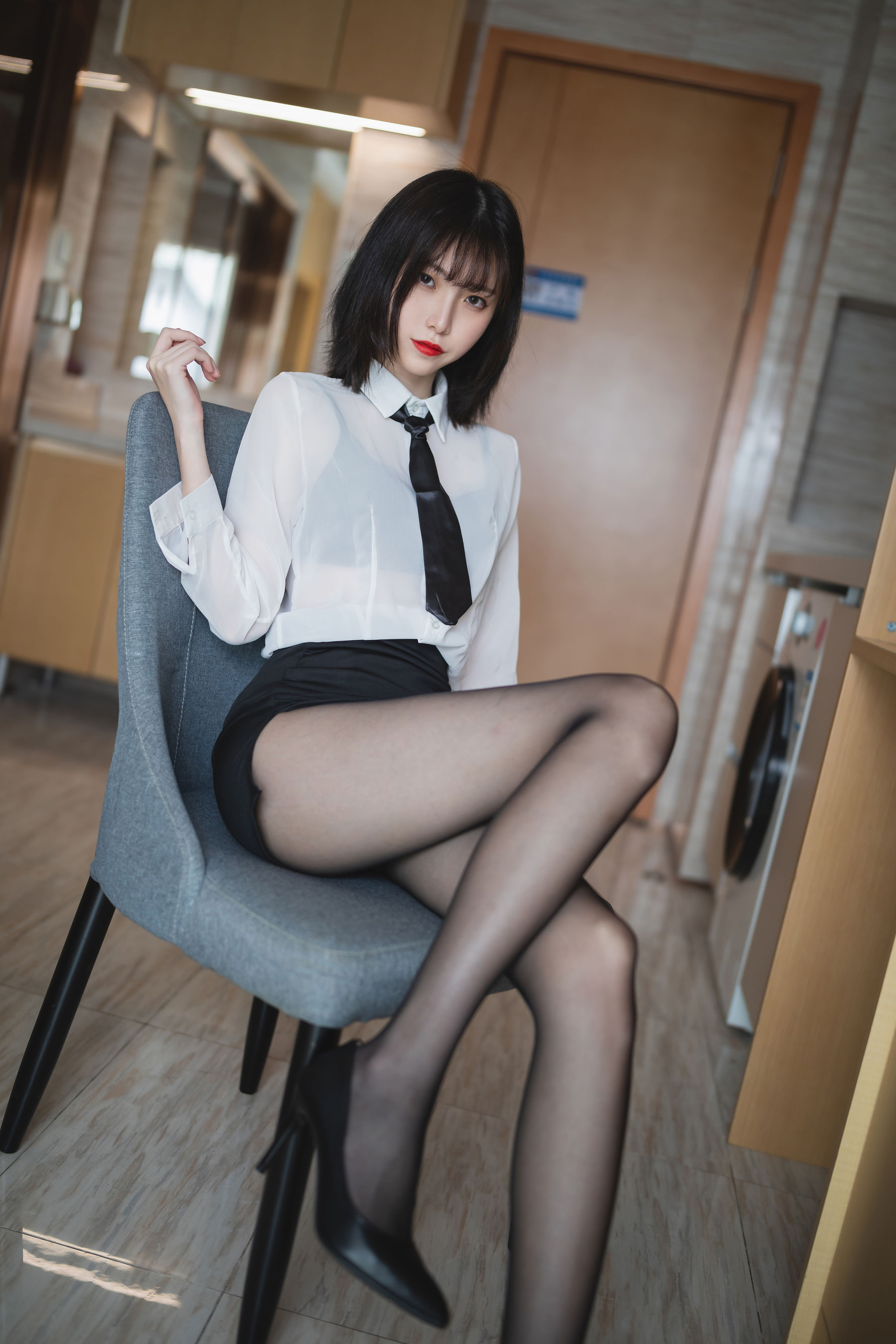 图片[3] - 许岚 - OL制服 [41P] - 机器猫次元 - 机器猫次元