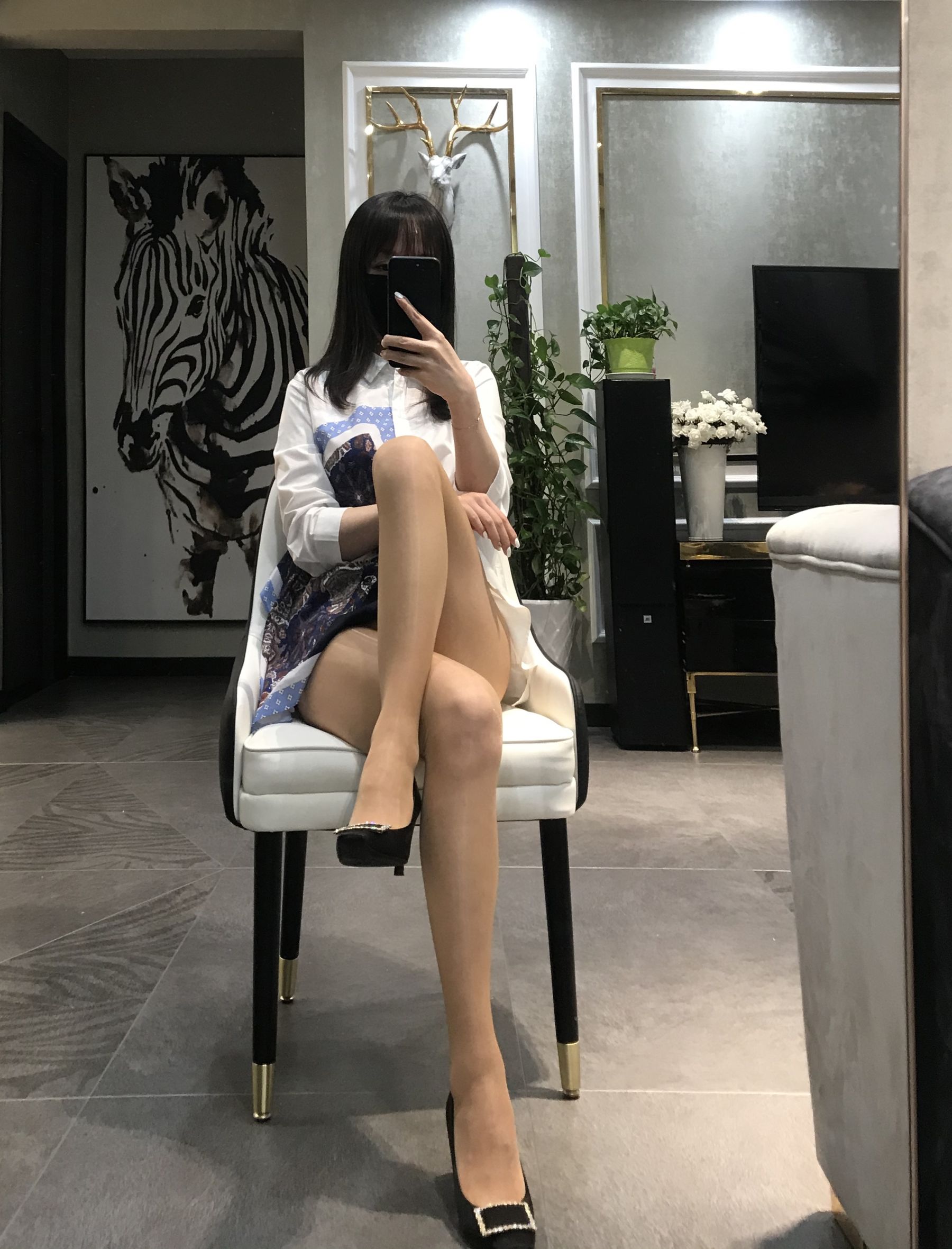 图片[6] - 麋鹿_Monroe 2020.04.29 肉色亮丝 [63P] - 机器猫次元 - 机器猫次元