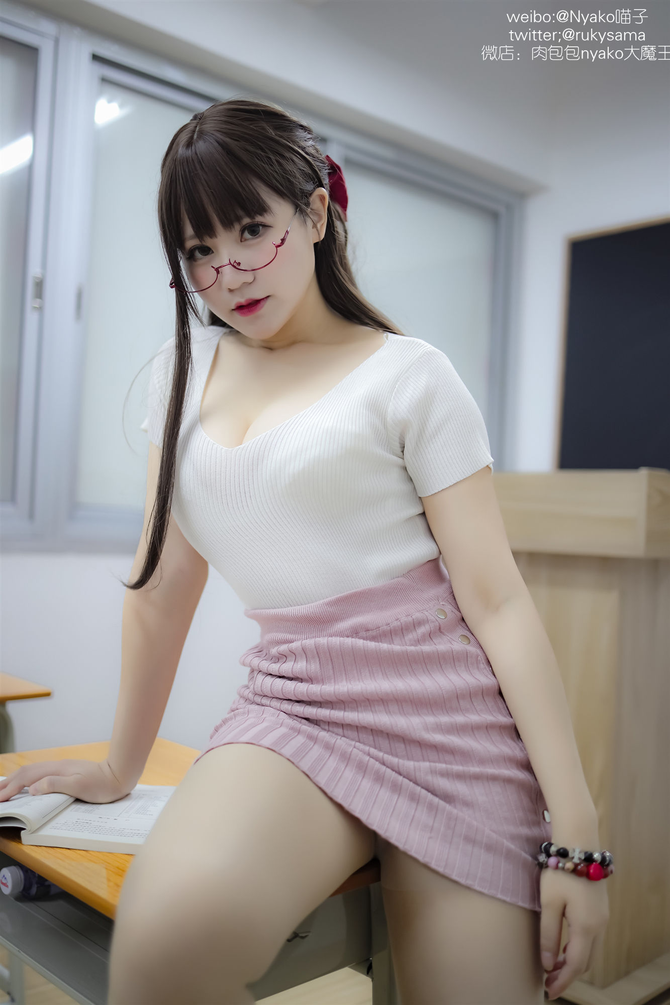 图片[5] - Nyako喵子 欲求不满的老师 [98P] - 机器猫次元 - 机器猫次元