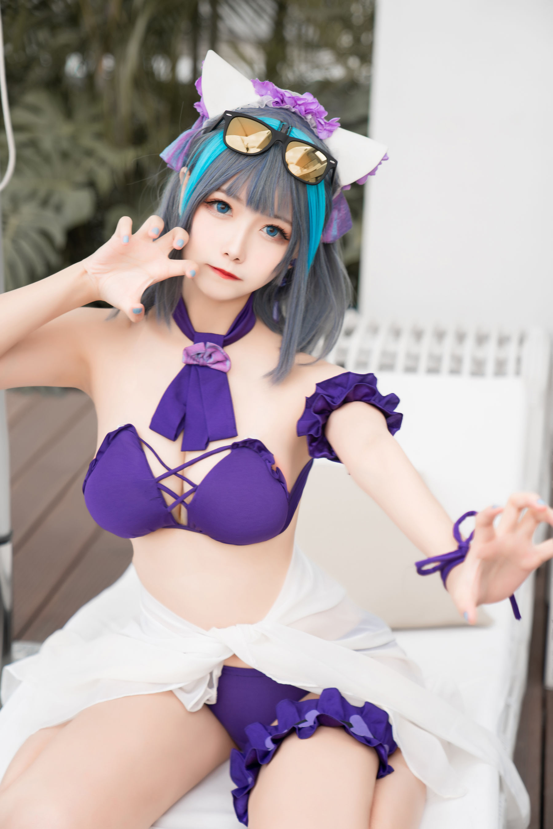 图片[7] - Momoko葵葵 - 柴郡水着 [40P] - 机器猫次元 - 机器猫次元
