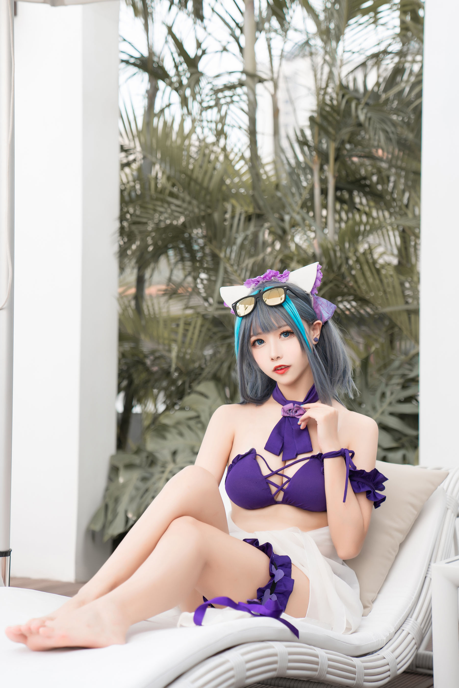 图片[4] - Momoko葵葵 - 柴郡水着 [40P] - 机器猫次元 - 机器猫次元