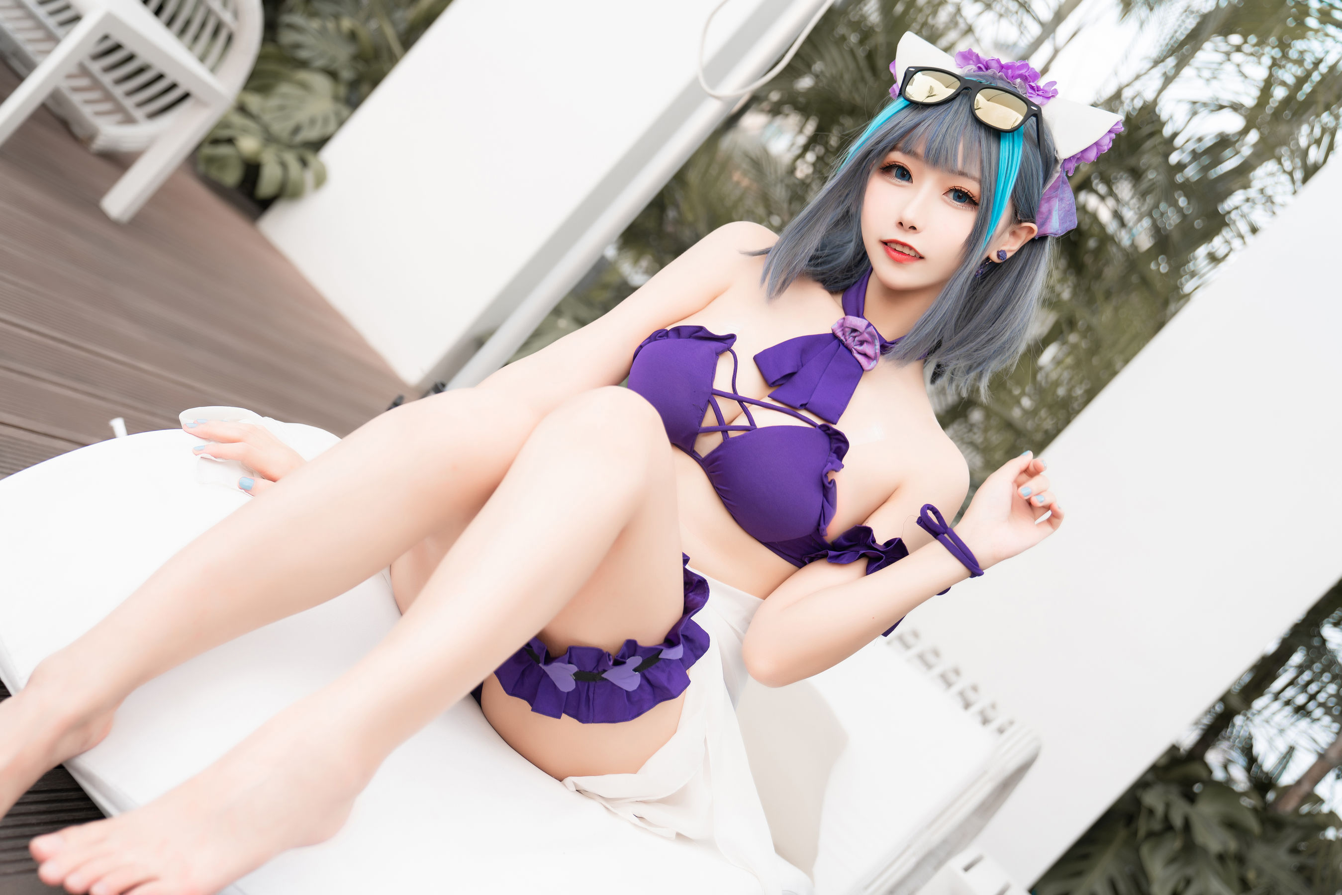图片[8] - Momoko葵葵 - 柴郡水着 [40P] - 机器猫次元 - 机器猫次元