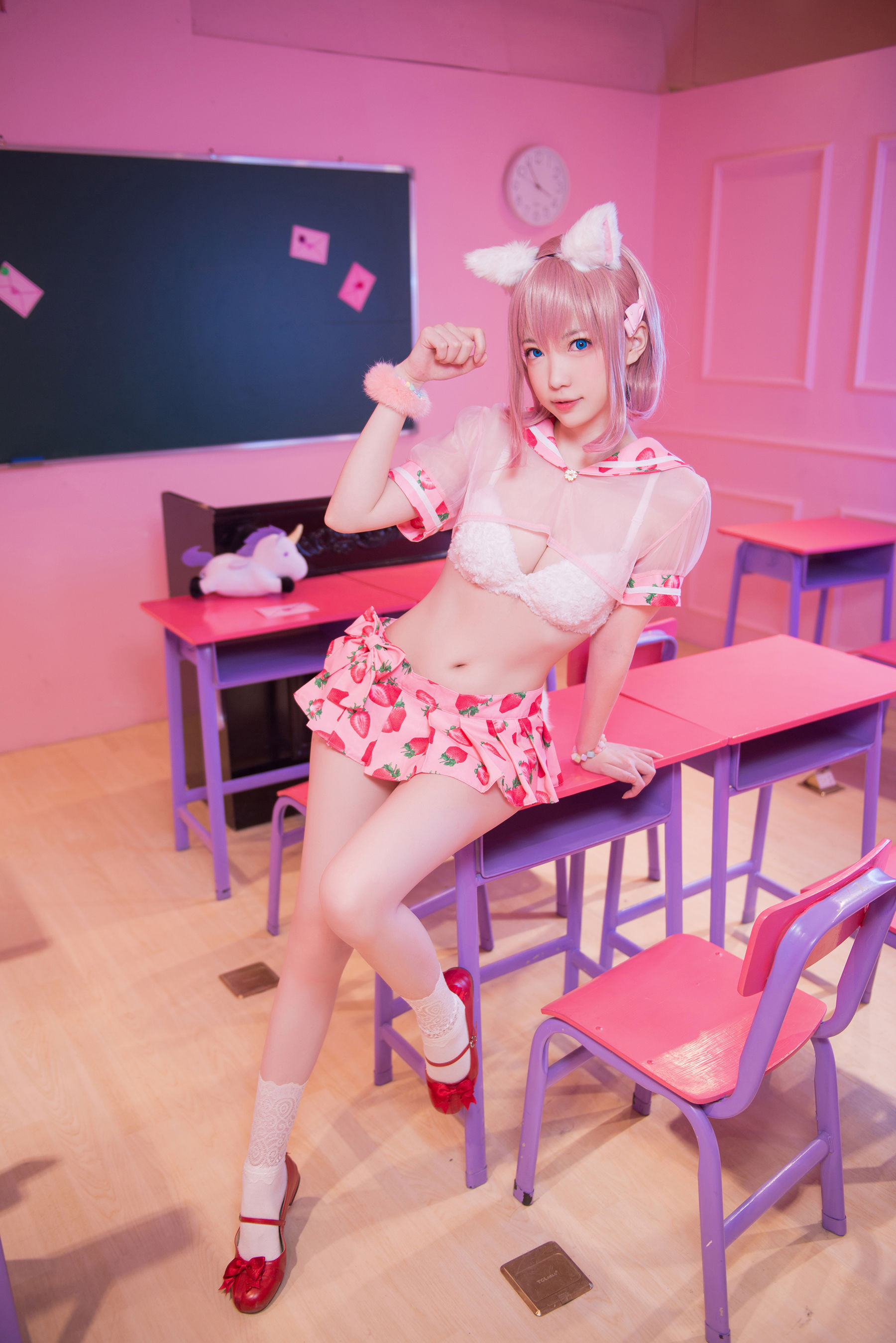 图片[7] - 妖少you1 - 草莓蛋糕猫 [11P] - 机器猫次元 - 机器猫次元