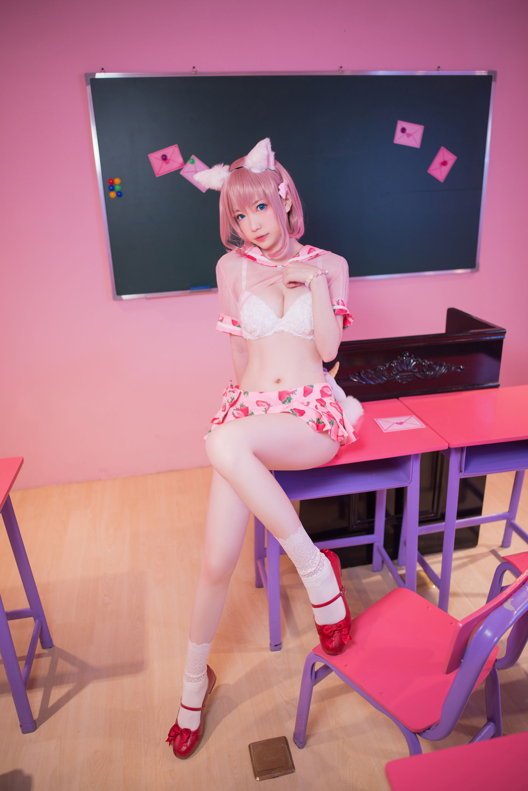 图片[3] - 妖少you1 - 草莓蛋糕猫 [11P] - 机器猫次元 - 机器猫次元