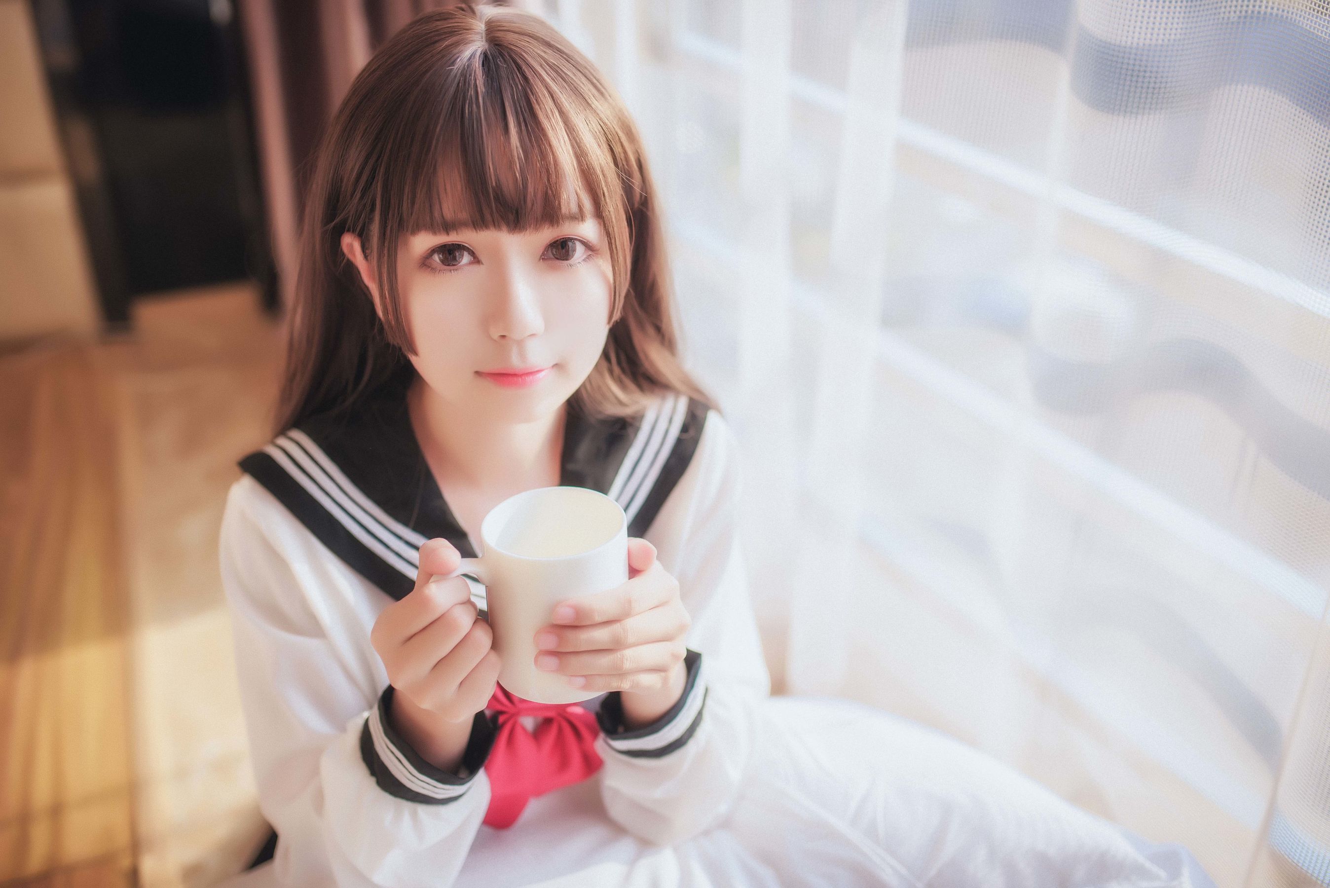 图片[1] - 白金Saki - 半透明水手服 [36P] - 机器猫次元 - 机器猫次元