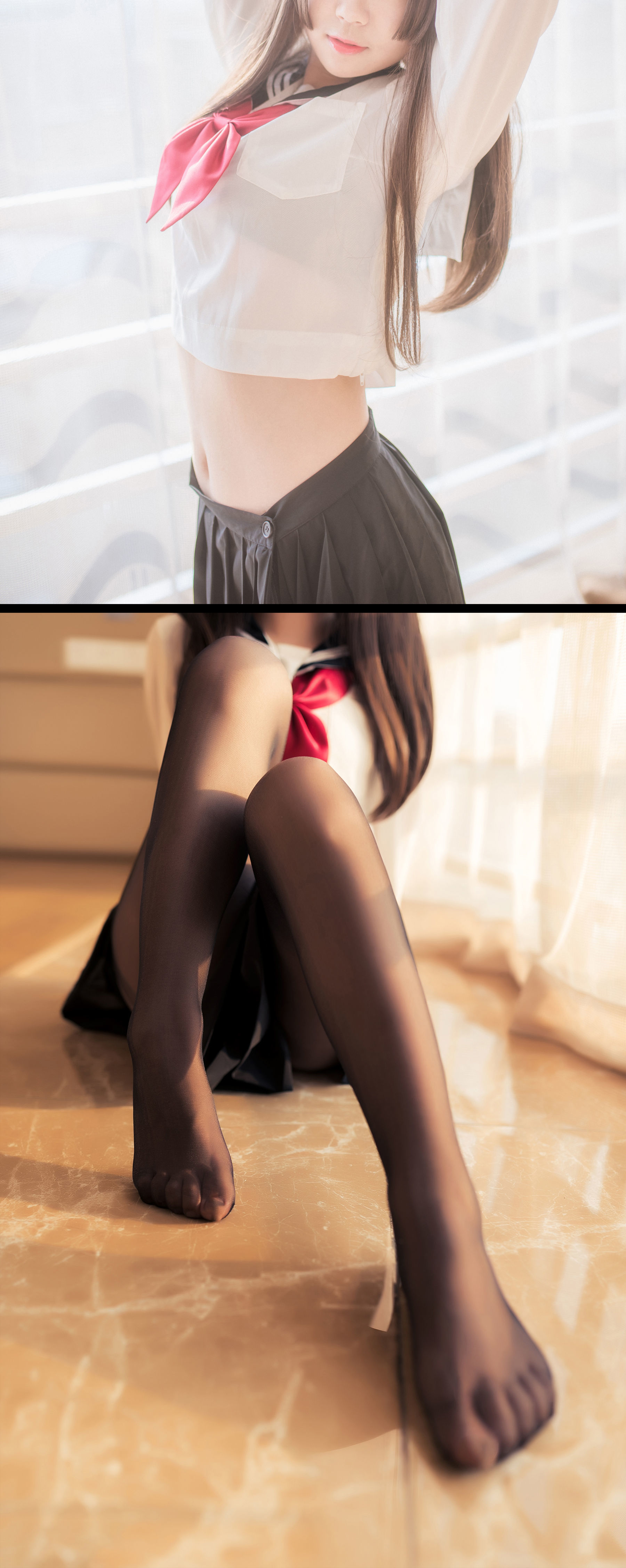 图片[3] - 白金Saki - 半透明水手服 [36P] - 机器猫次元 - 机器猫次元