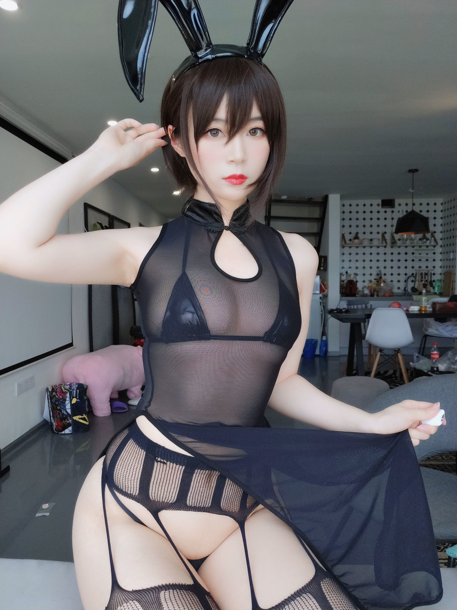图片[1] - 白银81 - 透明旗袍 [45P] - 机器猫次元 - 机器猫次元