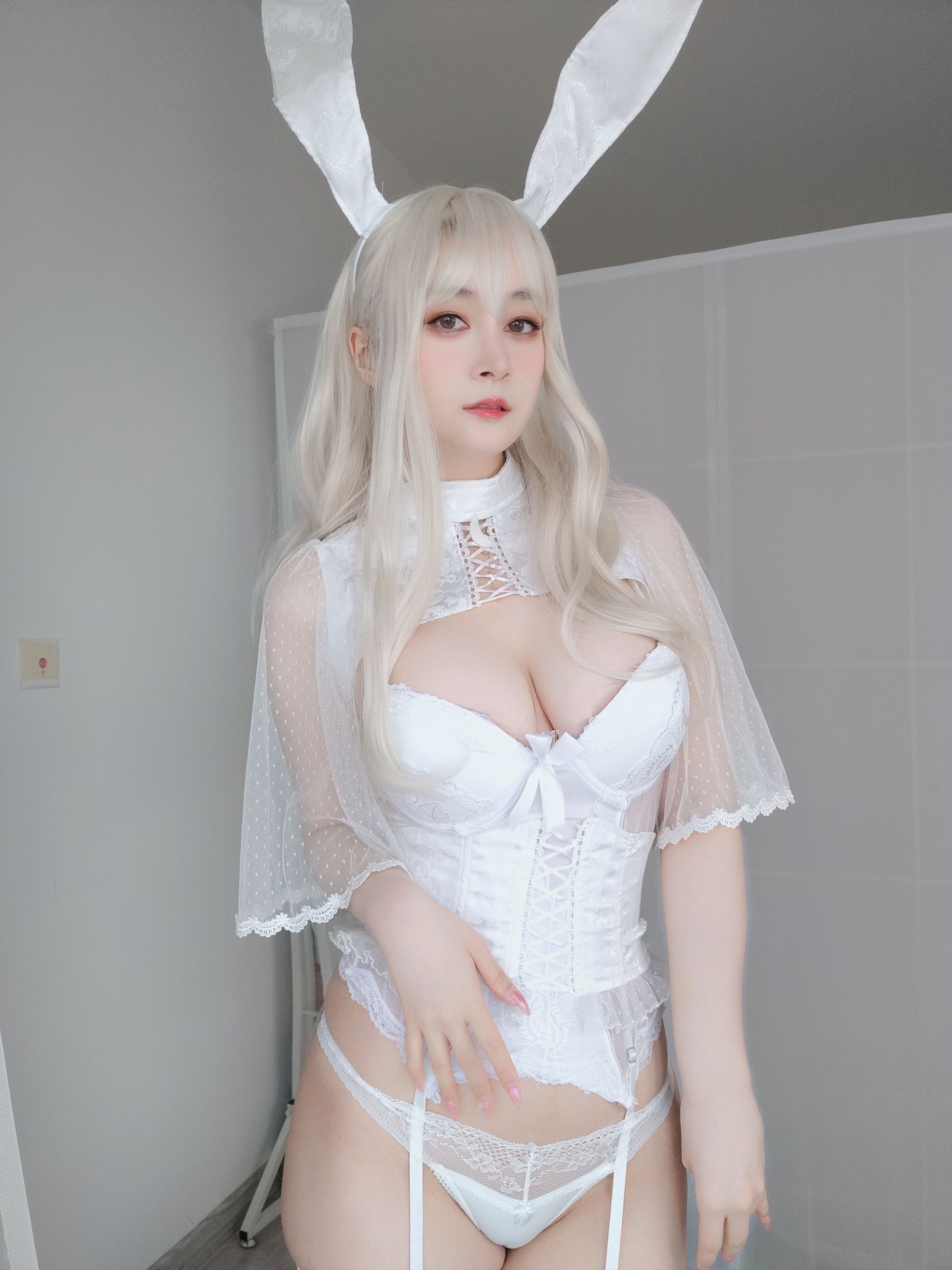 图片[2] - 白银81 - 白丝兔女郎 [76P] - 机器猫次元 - 机器猫次元