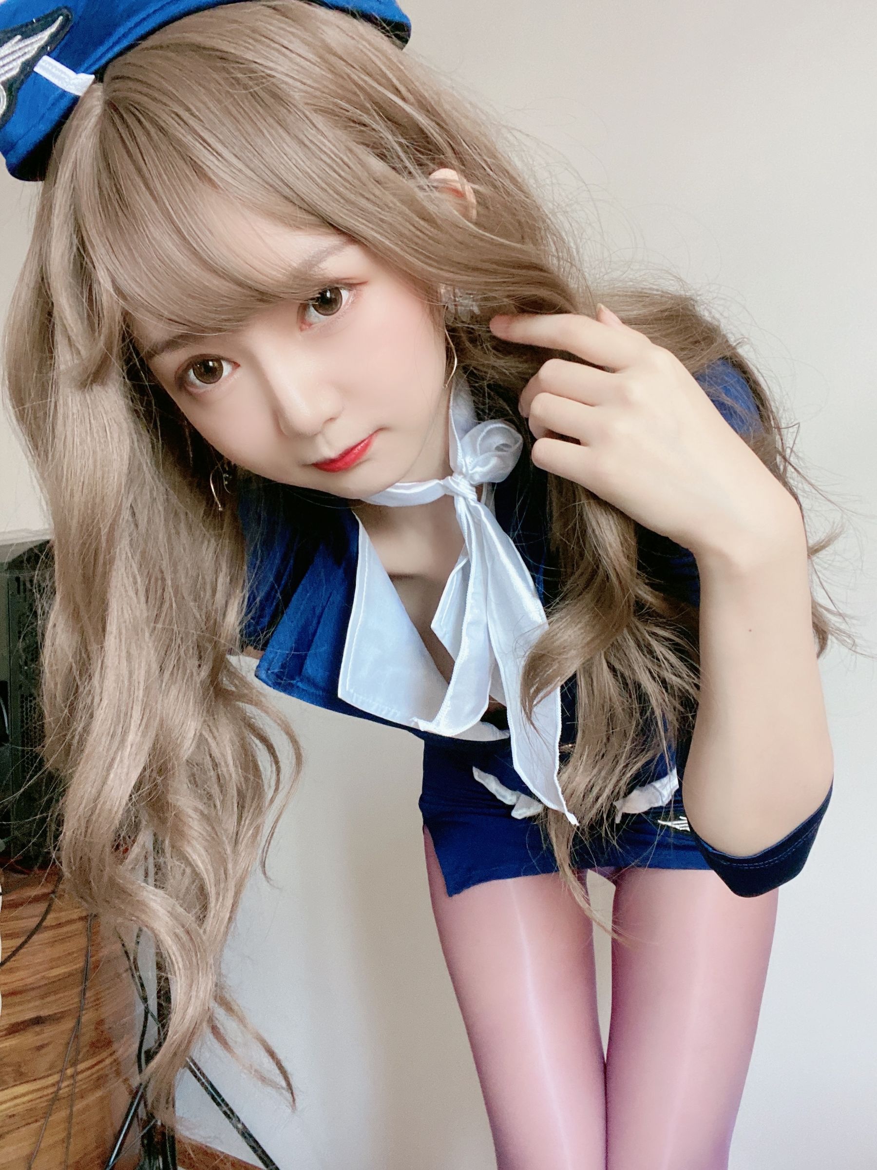 图片[5] - 51酱 - 蓝色制服装 [35P] - 机器猫次元 - 机器猫次元