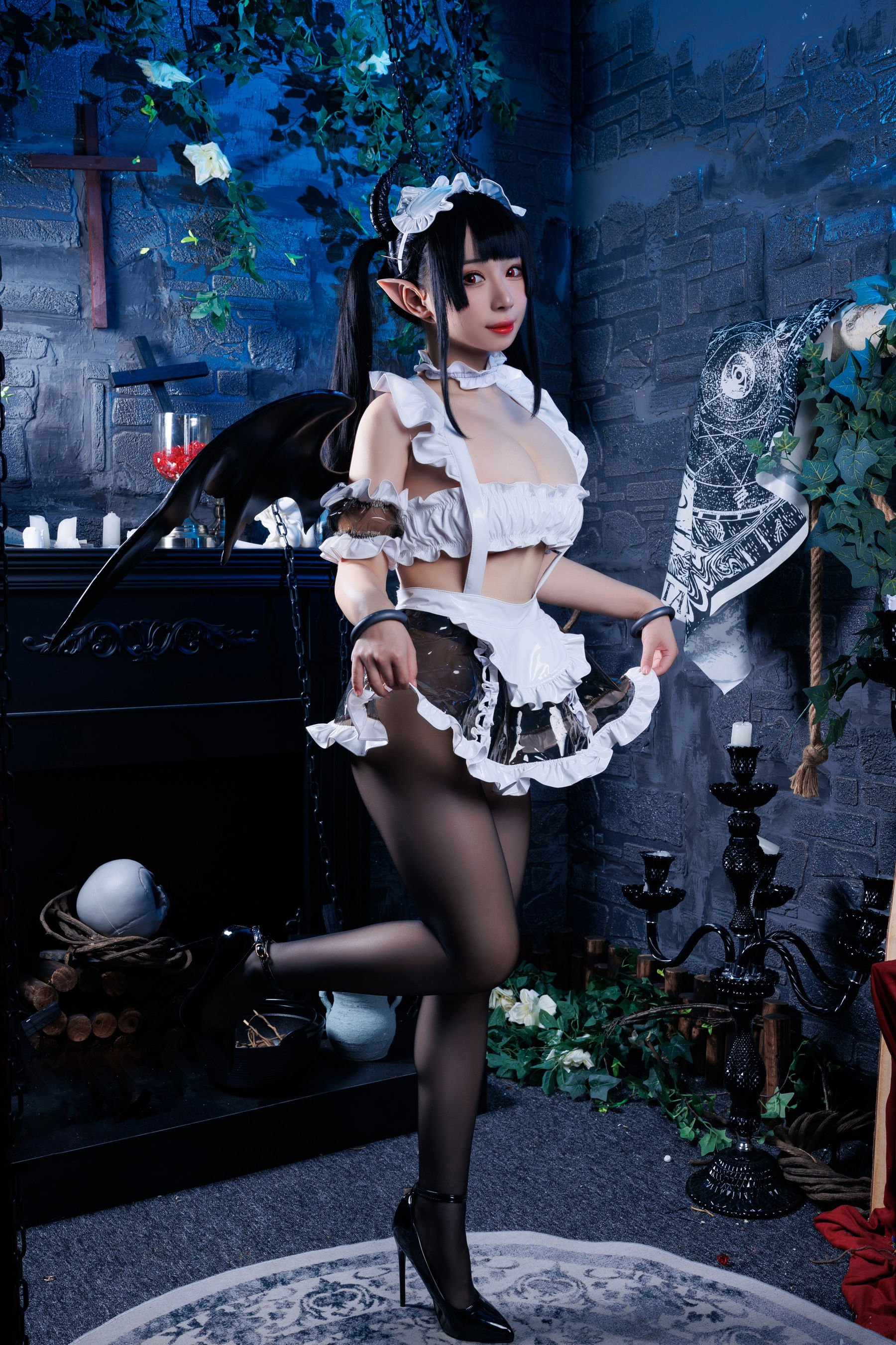 图片[2] - 胡桃猫Kurumineko - 女仆吸血姬 [100P] - 机器猫次元 - 机器猫次元