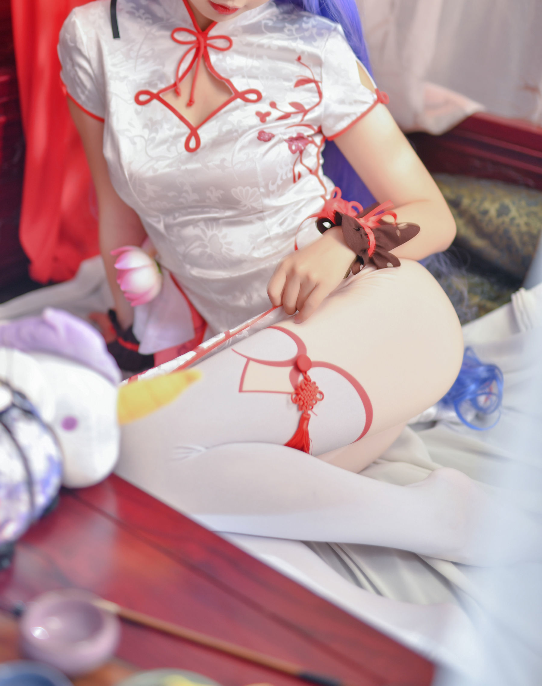 图片[1] - 面饼仙儿 - 旗袍COS [20P] - 机器猫次元 - 机器猫次元