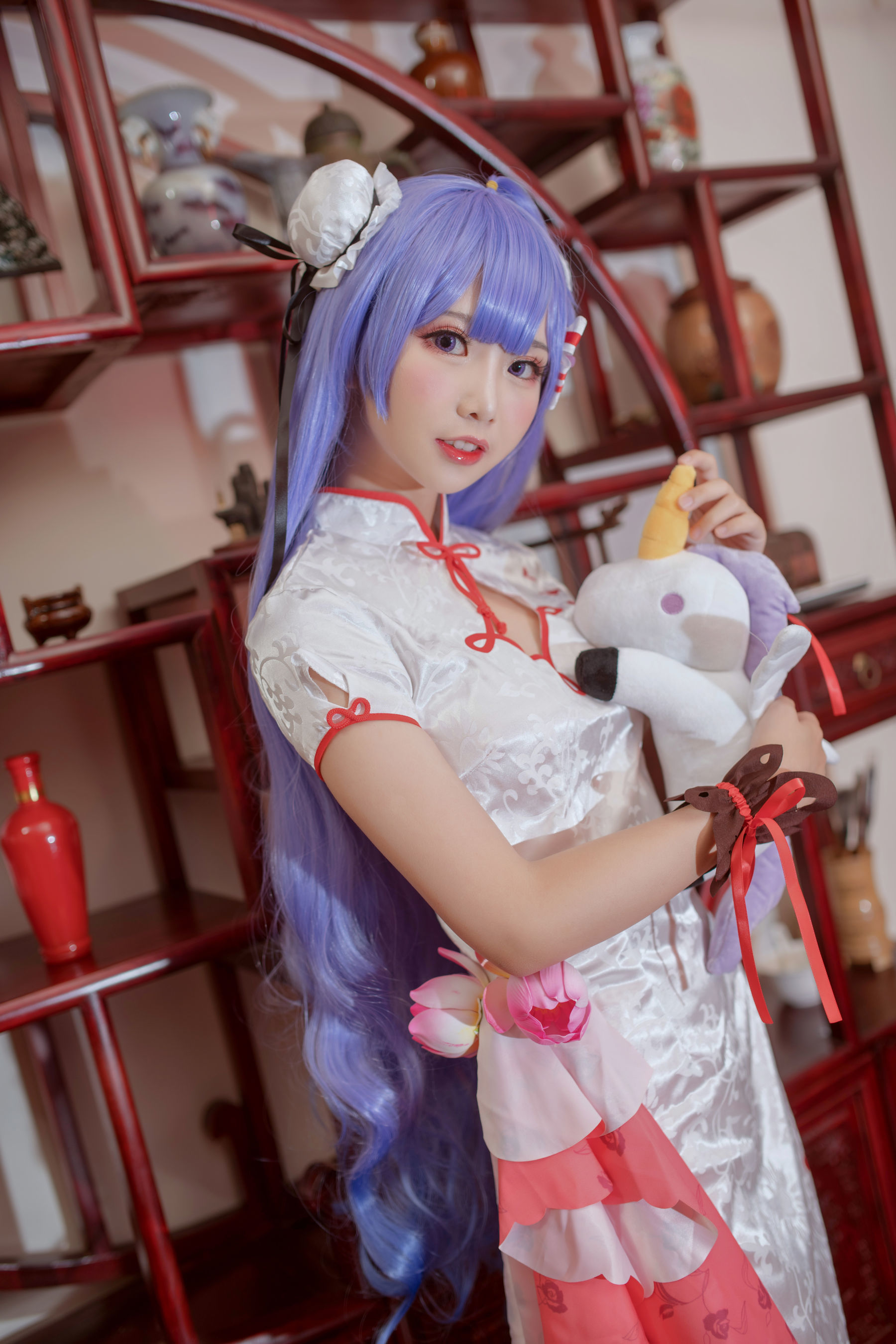 图片[4] - 面饼仙儿 - 旗袍COS [20P] - 机器猫次元 - 机器猫次元