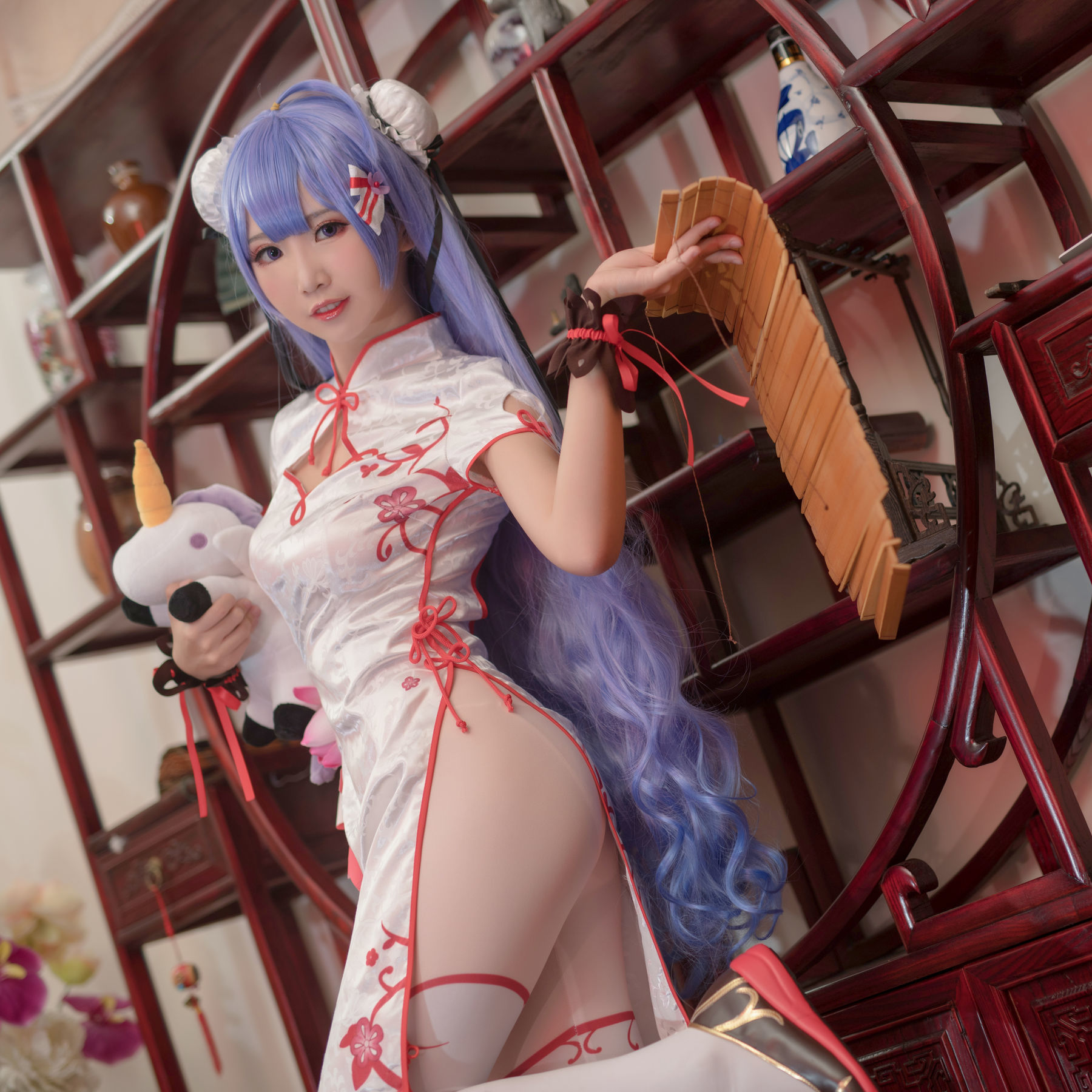 图片[6] - 面饼仙儿 - 旗袍COS [20P] - 机器猫次元 - 机器猫次元