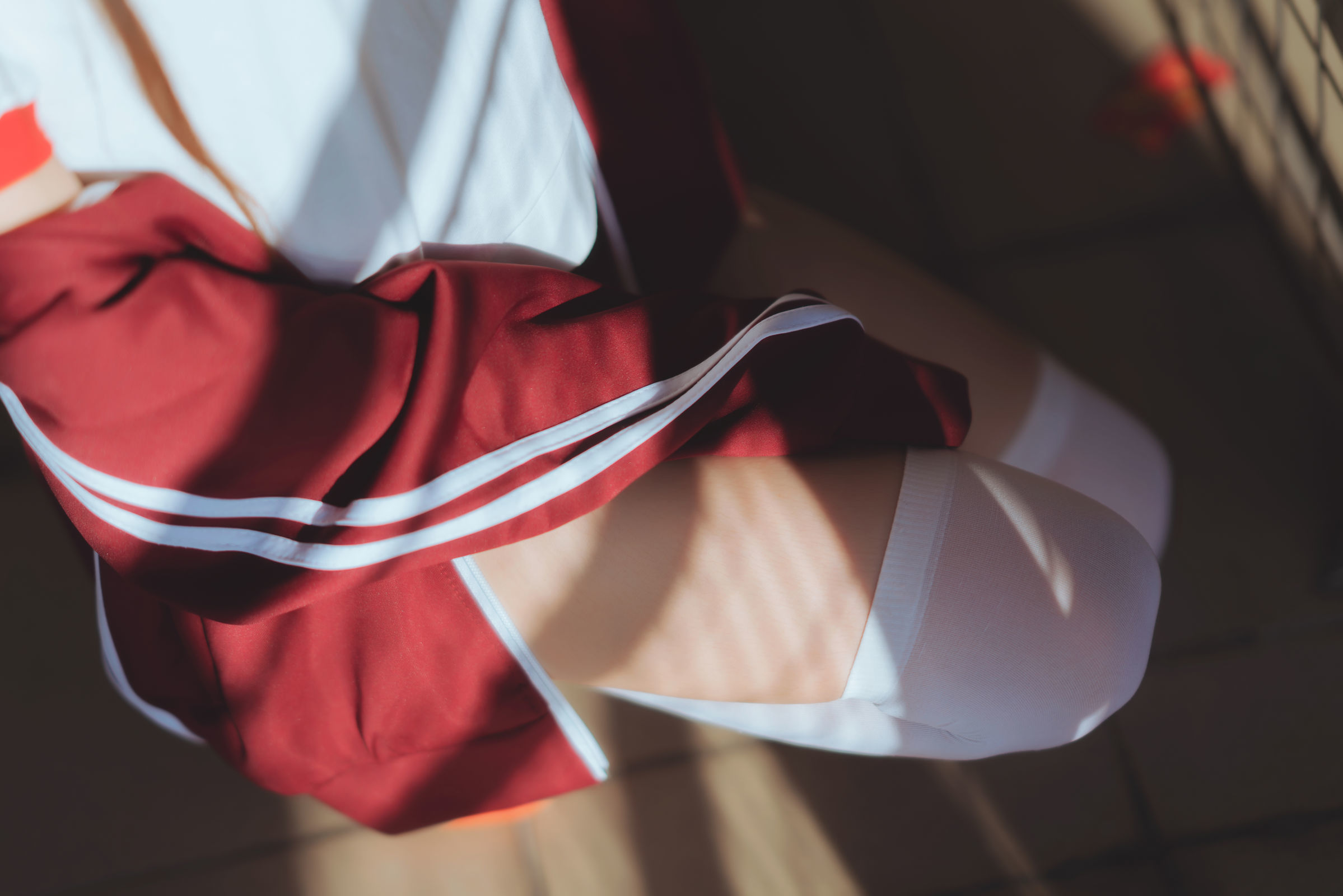 图片[5] - 桜桃喵 - 红色体操服 [44P] - 机器猫次元 - 机器猫次元