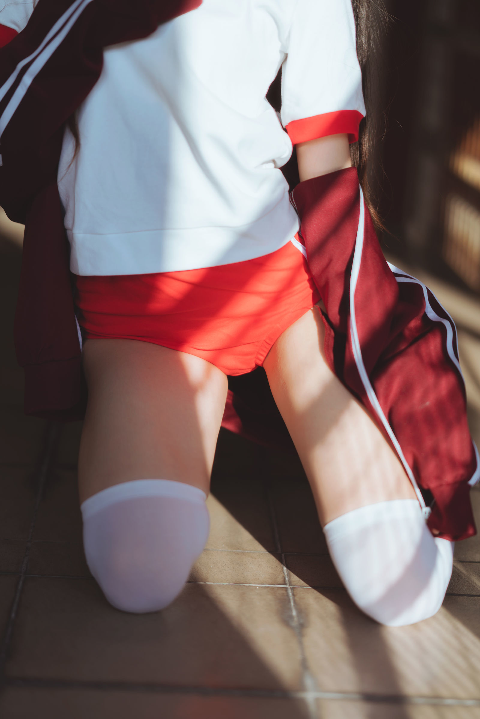 图片[7] - 桜桃喵 - 红色体操服 [44P] - 机器猫次元 - 机器猫次元