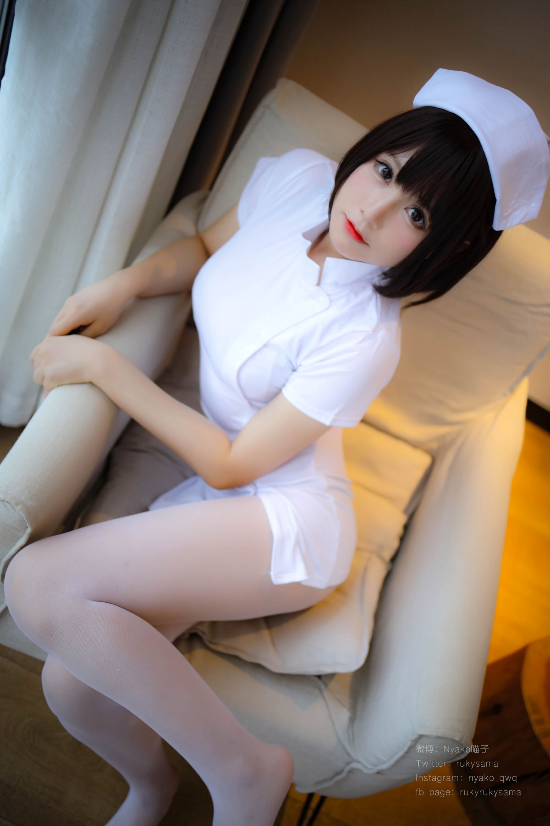 图片[5] - Nyako喵子 白丝护士服 [78P] - 机器猫次元 - 机器猫次元