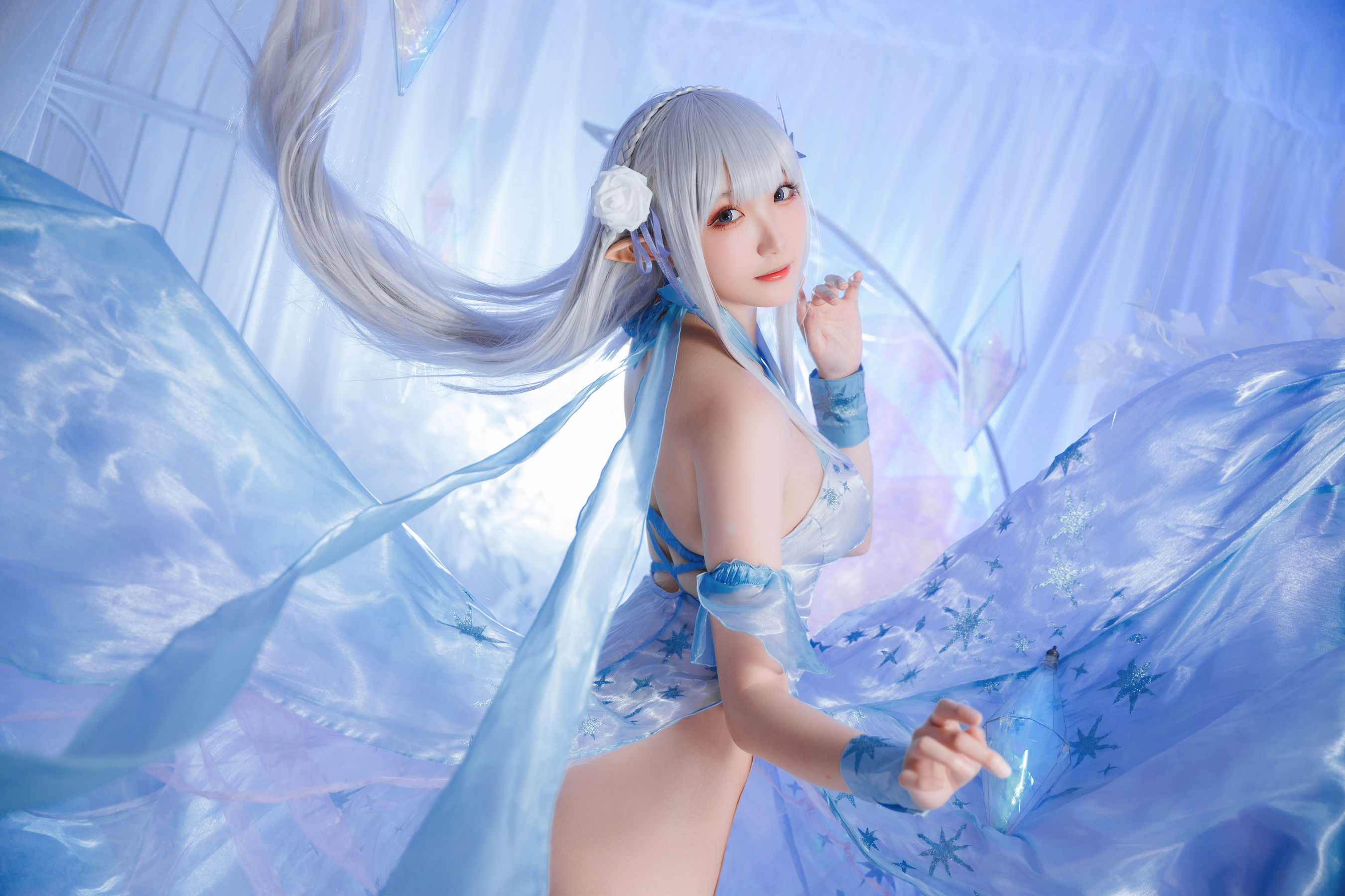 图片[1] - 瓜希酱 - 爱蜜莉雅 水晶礼服 [28P] - 机器猫次元 - 机器猫次元