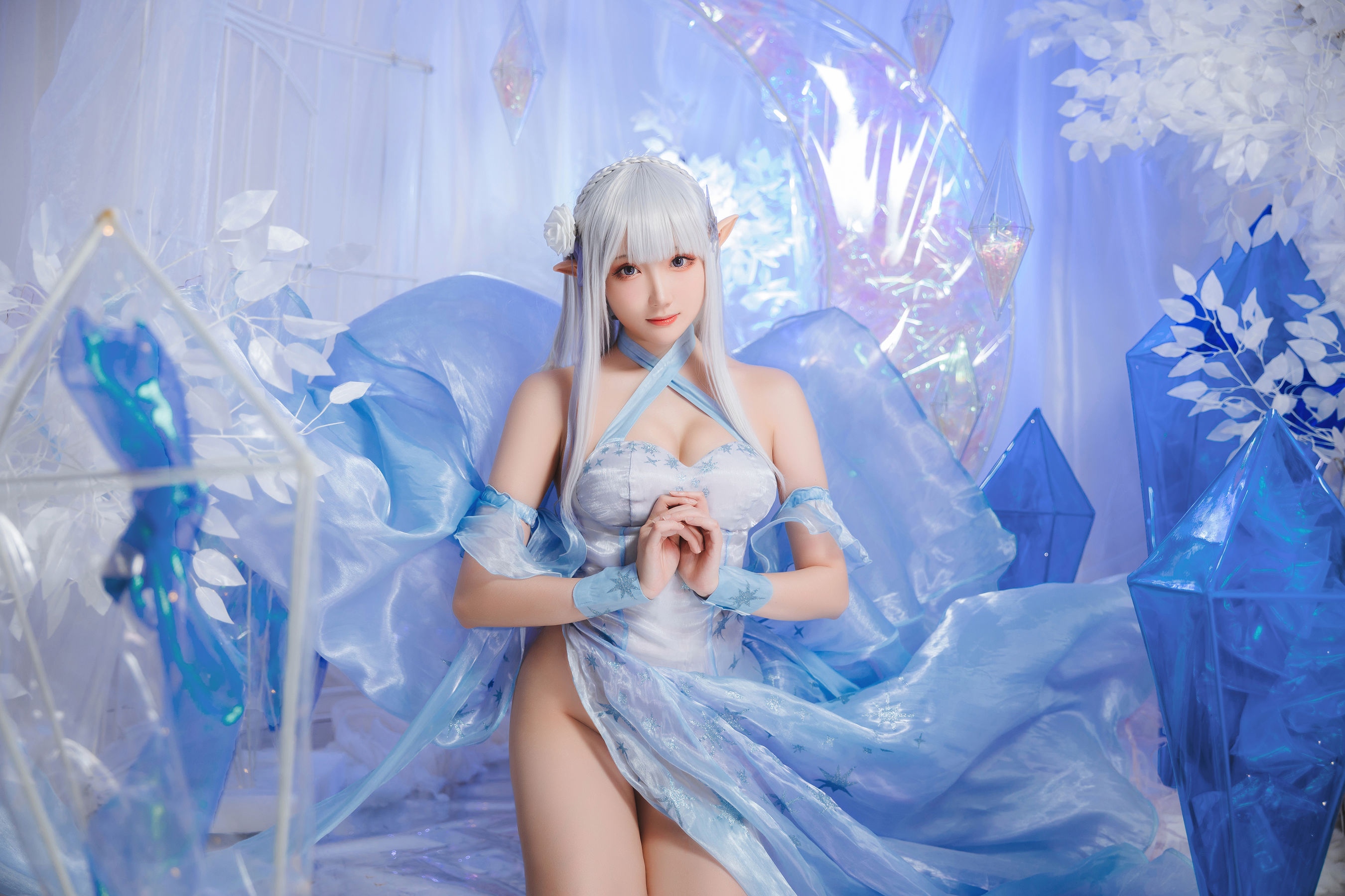 图片[6] - 瓜希酱 - 爱蜜莉雅 水晶礼服 [28P] - 机器猫次元 - 机器猫次元