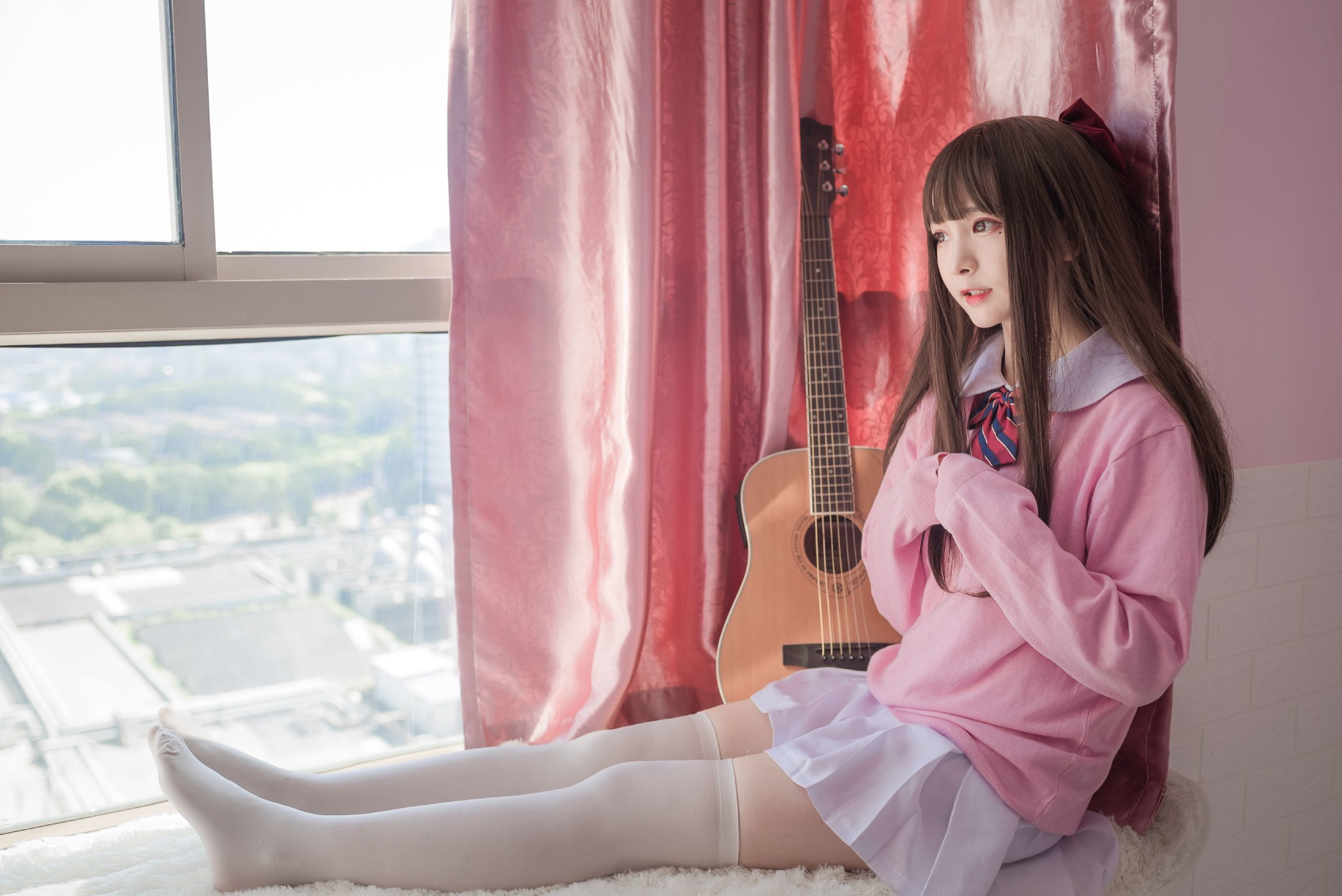 图片[3] - 古川kagura - 粉色JK [16P] - 机器猫次元 - 机器猫次元