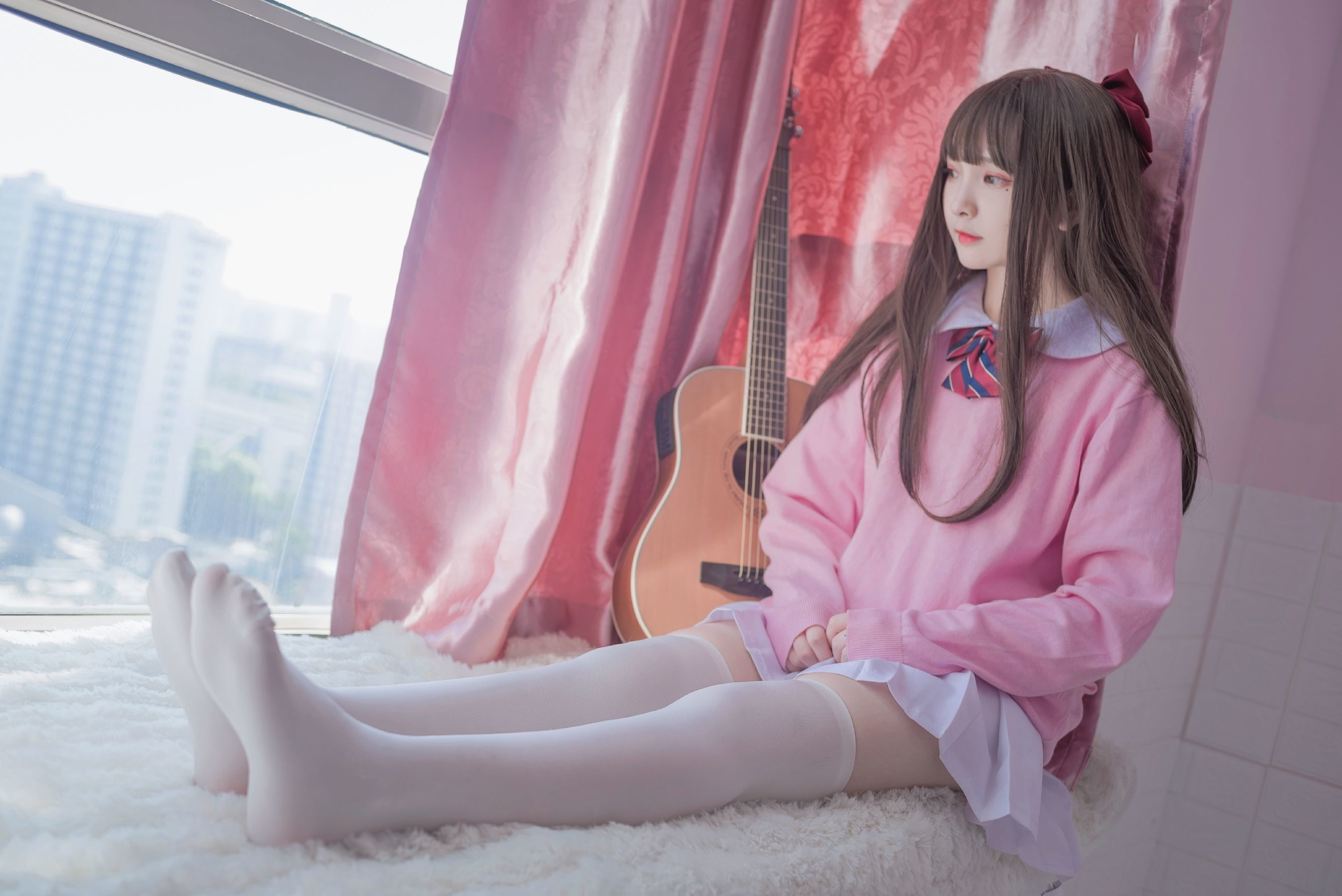 图片[7] - 古川kagura - 粉色JK [16P] - 机器猫次元 - 机器猫次元