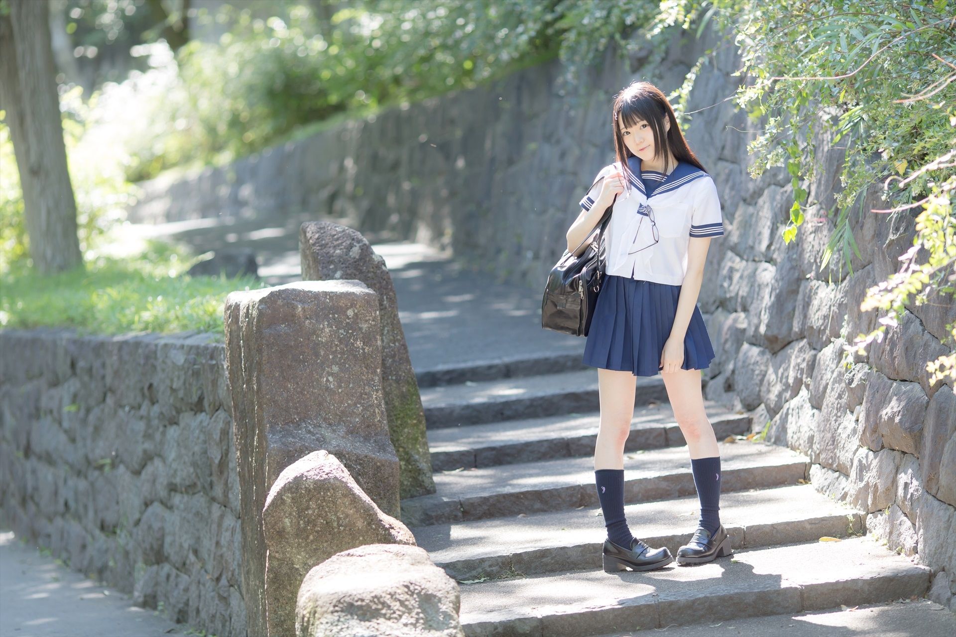 图片[2] - まきろん。 - 君と僕の夏休み 制服 [30P] - 机器猫次元 - 机器猫次元